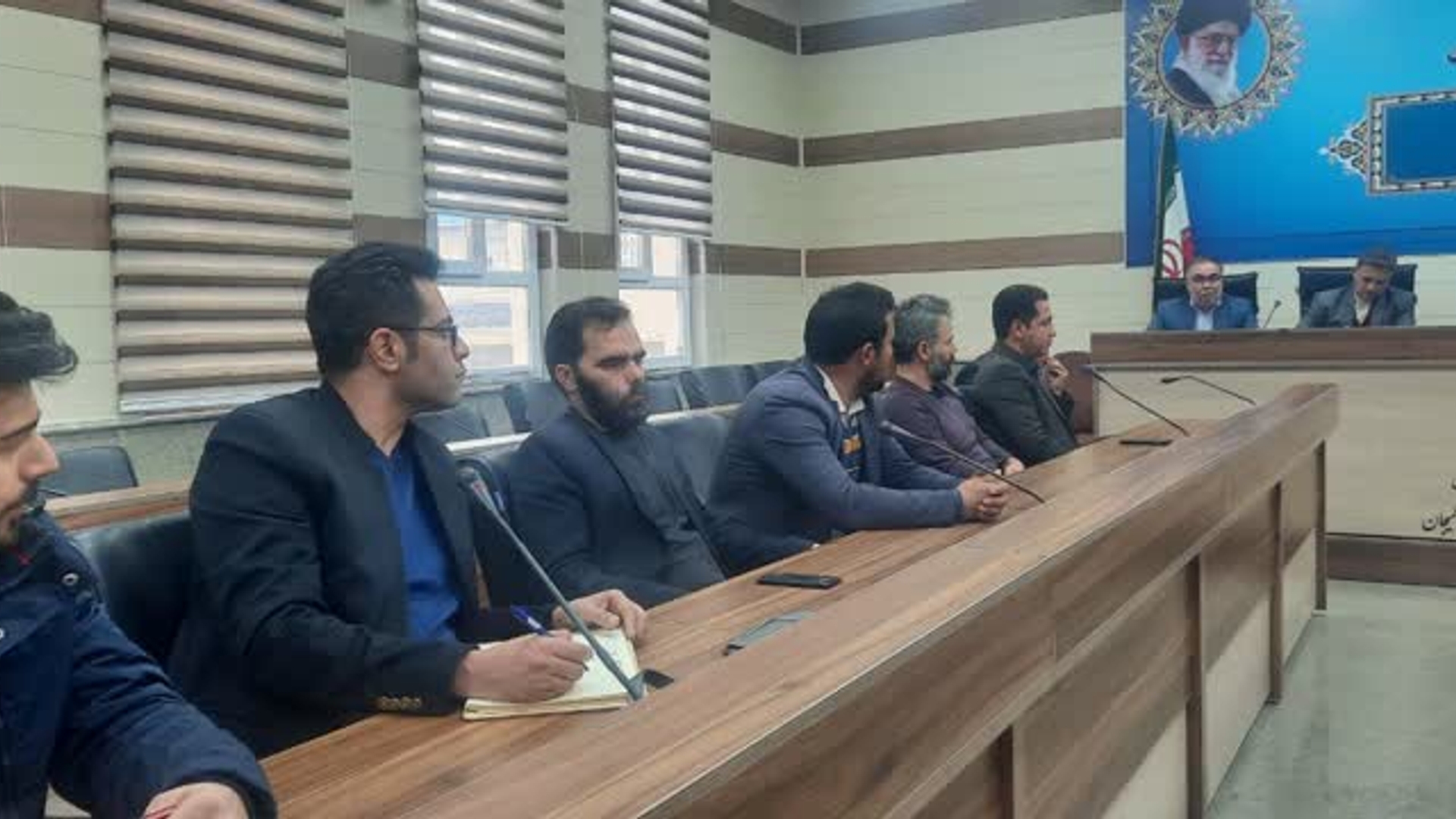 دیدار با اعضای شورای اسلامي شهرهای کمیجان و میلاجرد در محل فرمانداری کمیجان