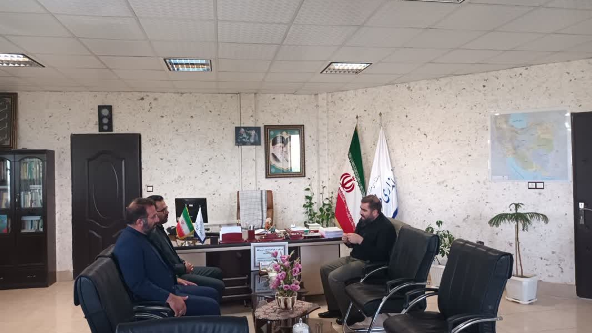 نشست با فرماندار شهرستان فراهان