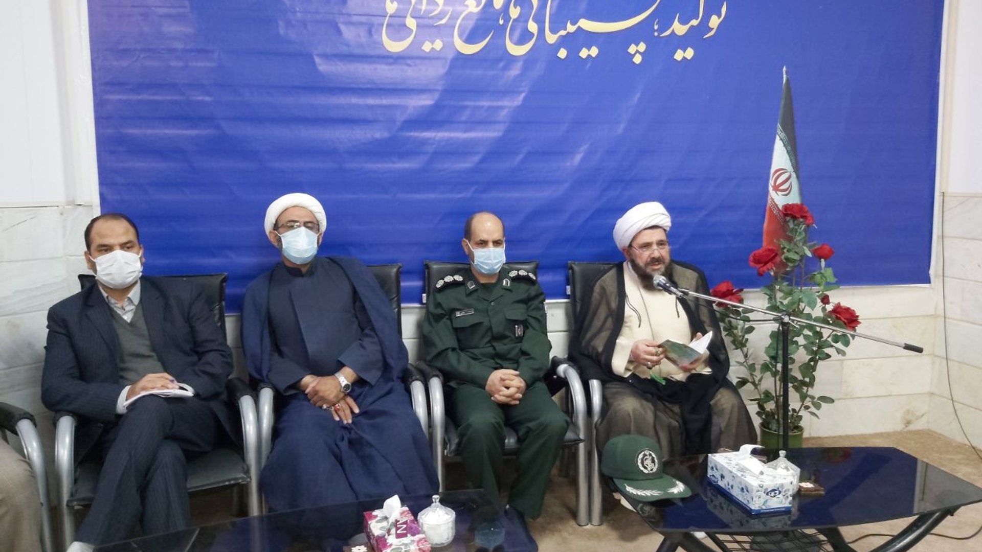 جلسه ستاد بازسازی عتبات عالیات شهرستان آشتیان