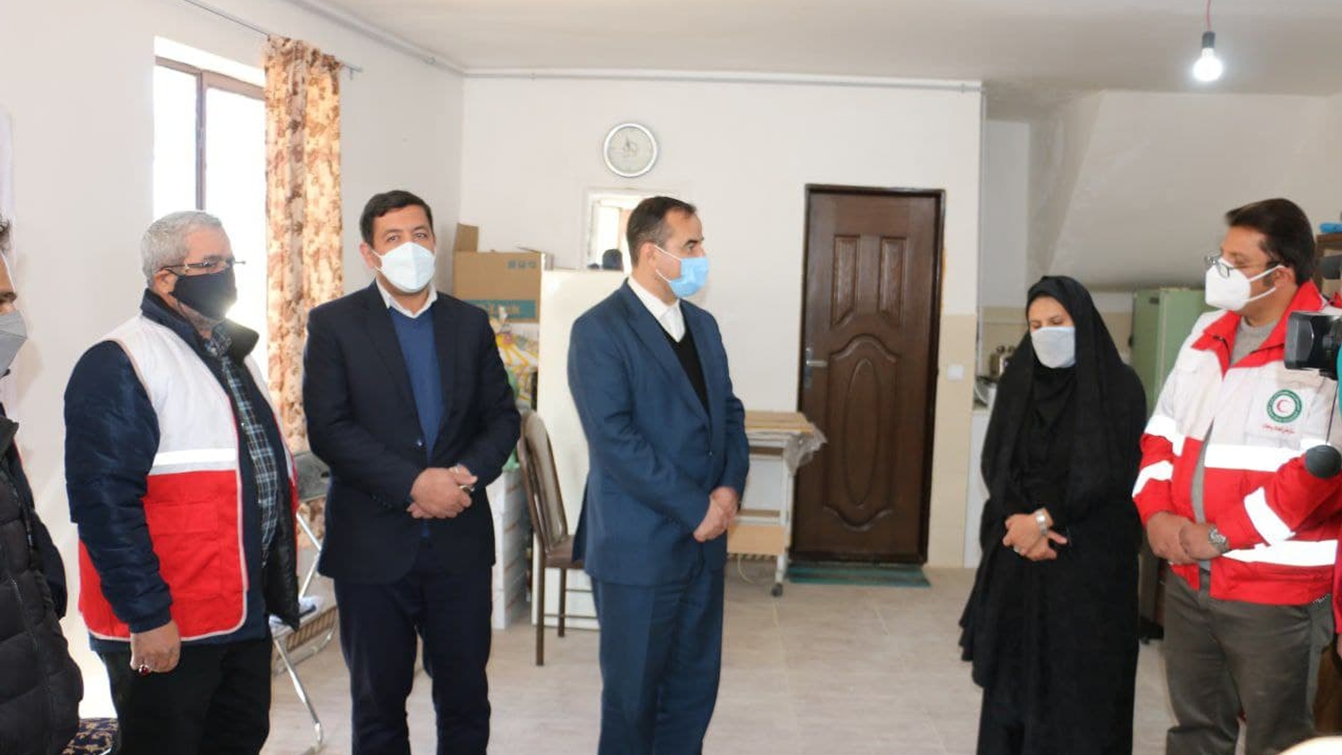 افتتاح هشتمین خانه هلال احمر روستایی