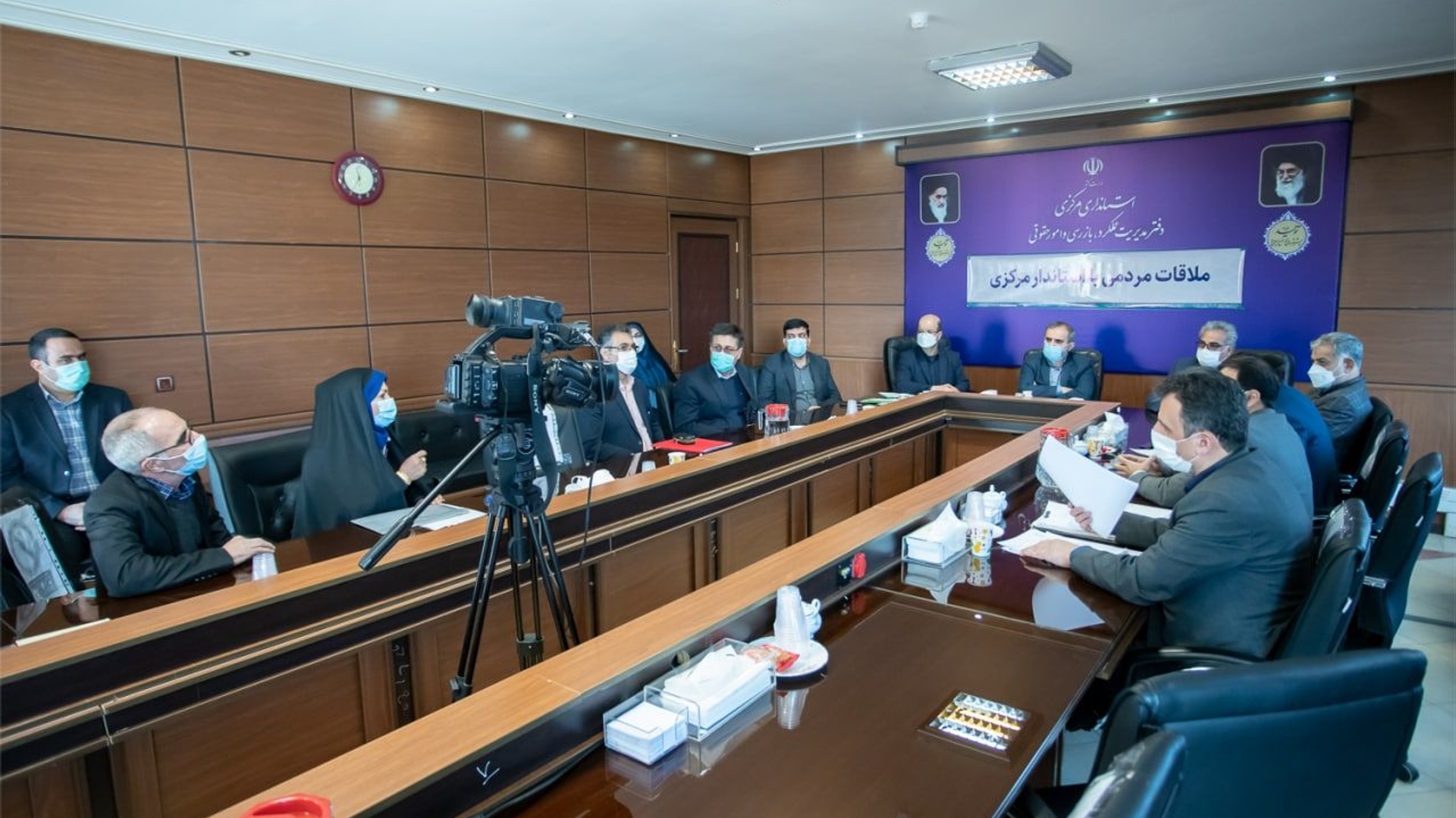 نشست ملاقات مردمی استاندار مرکزی