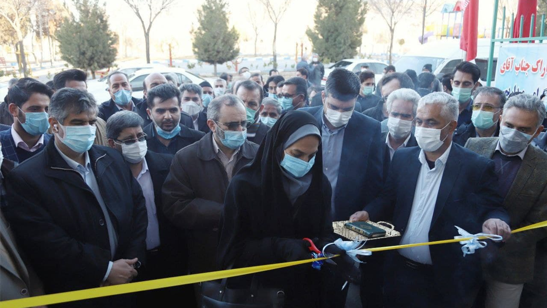 افتتاح ساختمان آتش‌ نشانی و اداری شهرداری کارچان