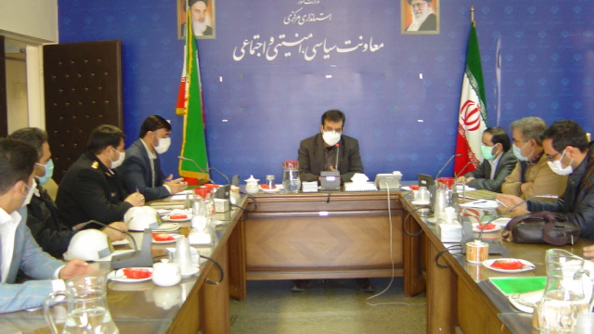 جلسه کمیته فنی سامانه های هوشمند نظارتی استان مورخ 1400-12-3
