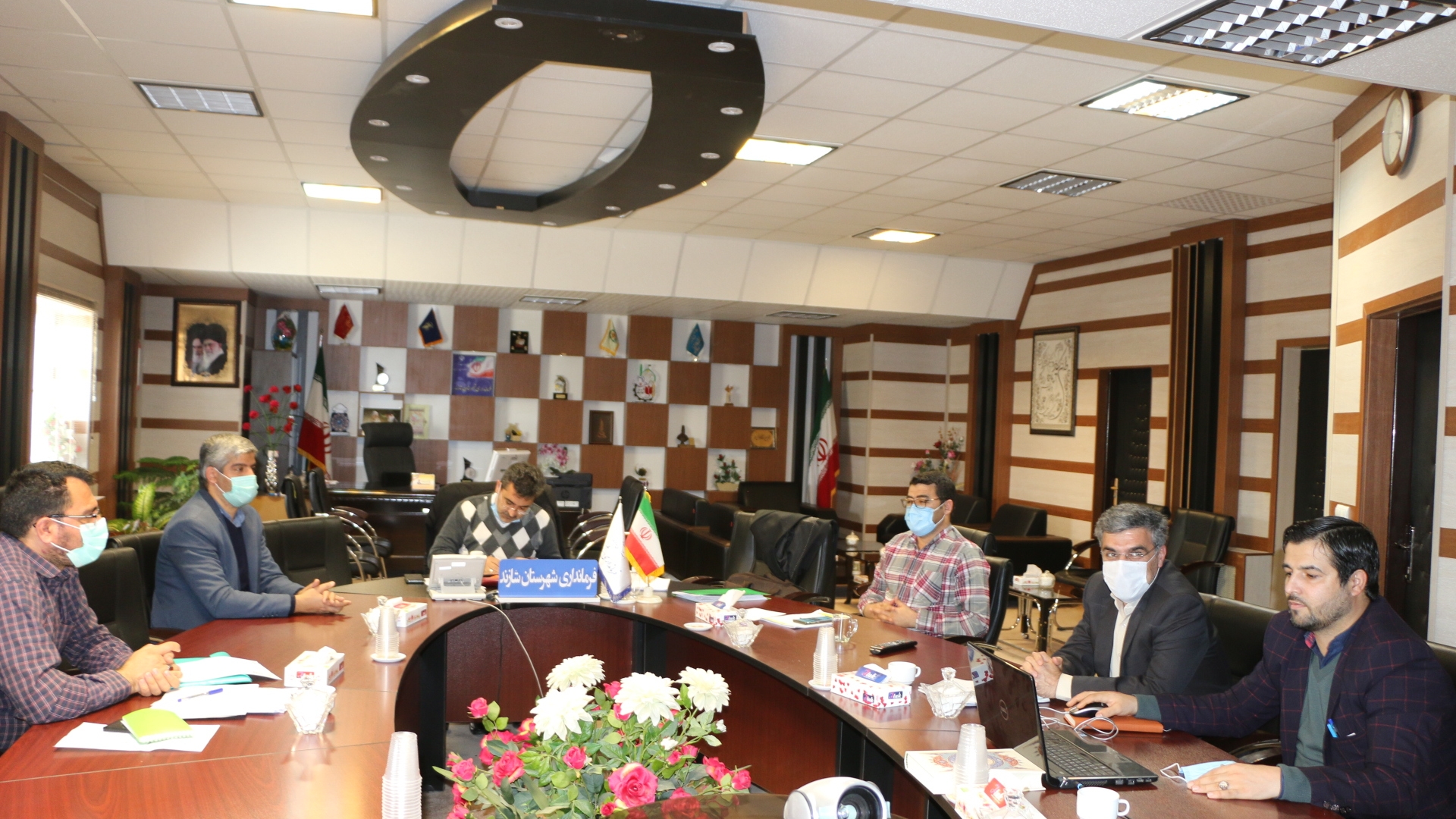 برگزاری جلسه هیات تطبیق مصوبات شوراهای اسلامی شهرهای شهرستان شازند