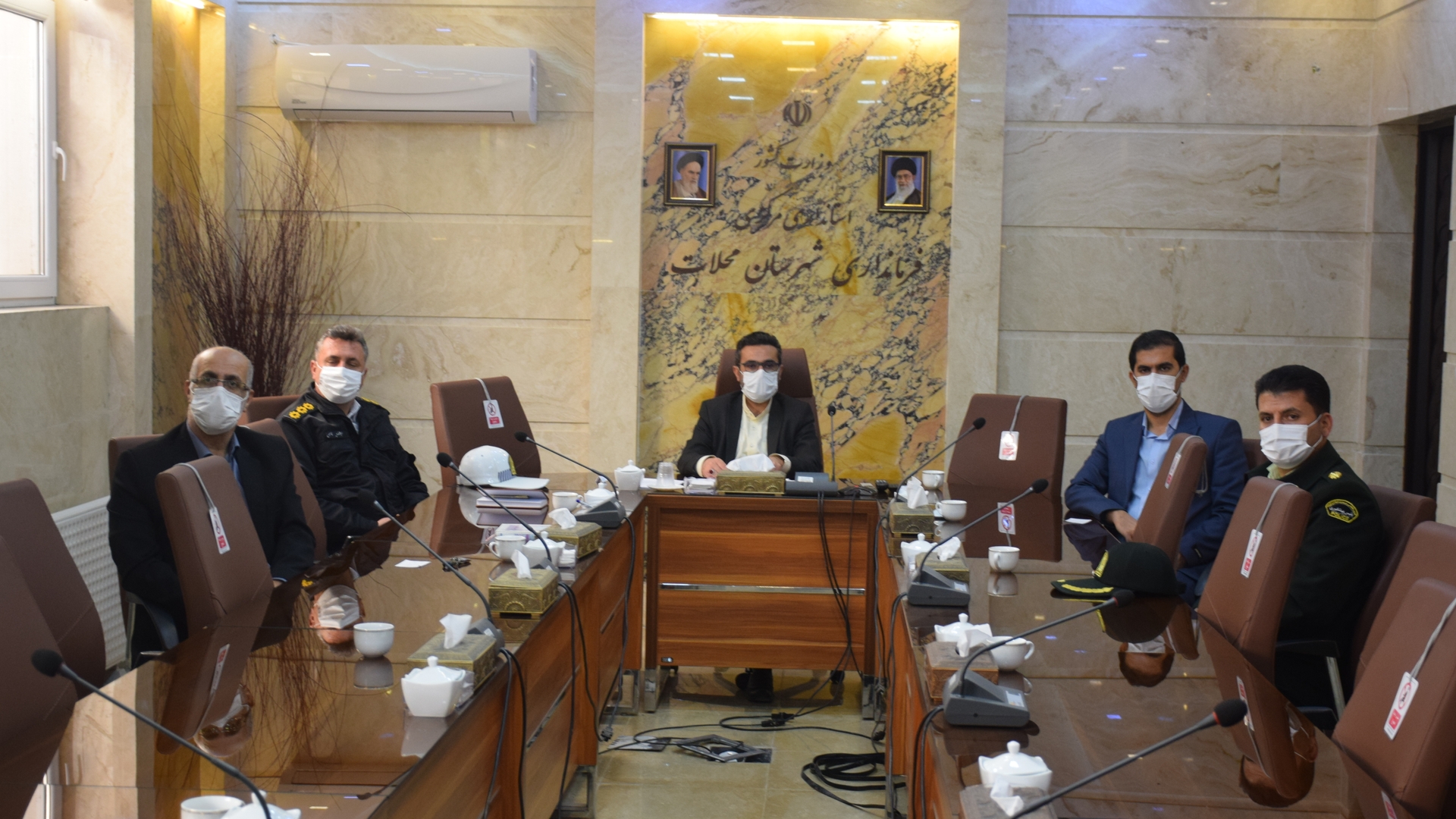 سومین جلسه شورای راهبردی تصادفات استان به ریاست دکتر مخلص الائمه استاندار مرکزی برگزار گردید.