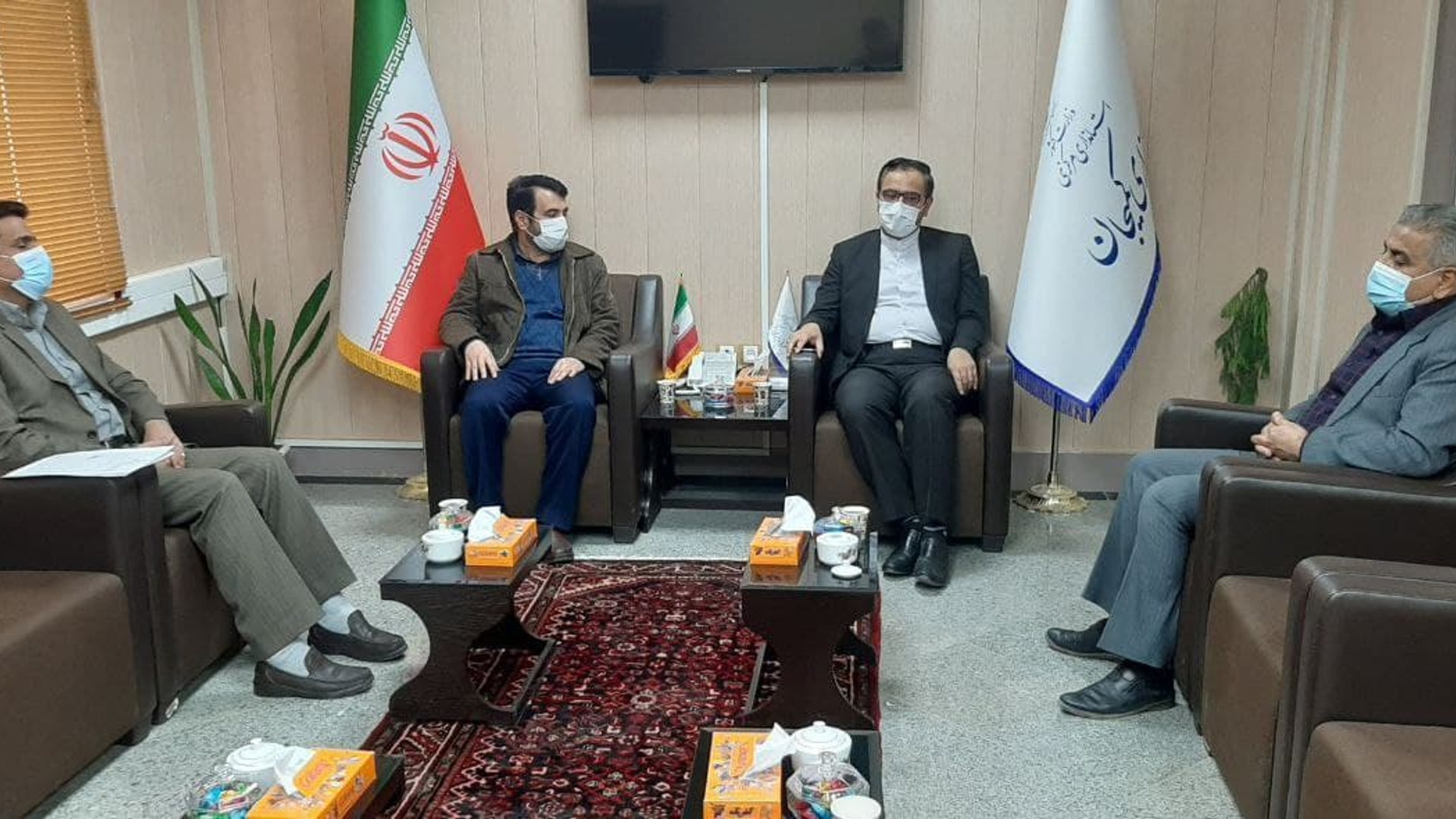 دیدار مدیرکل فرهنگ و ارشاد اسلامی استان با فرماندار کمیجان
