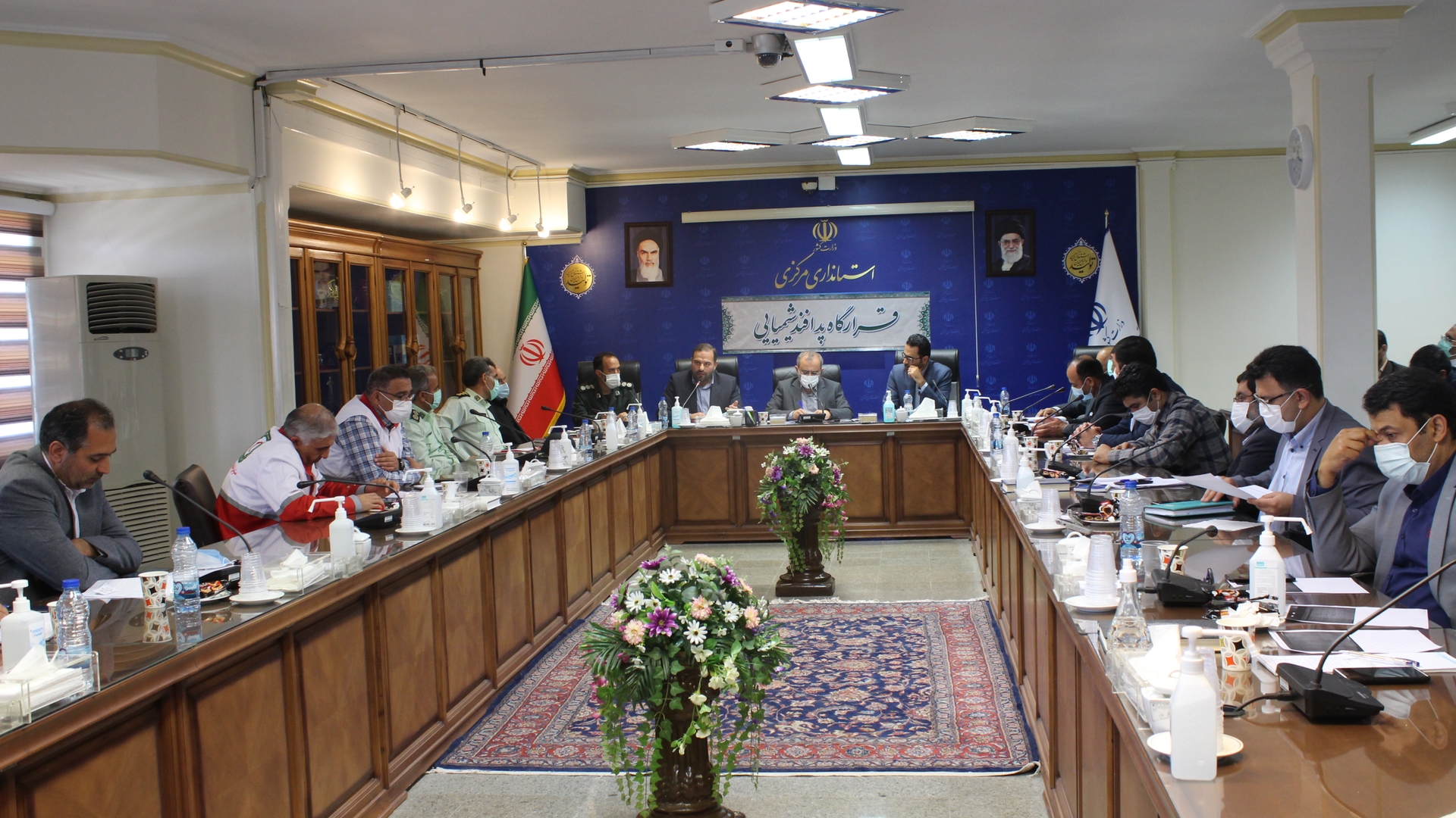 برگزاری جلسه قرارگاه پدافند شیمیایی استان