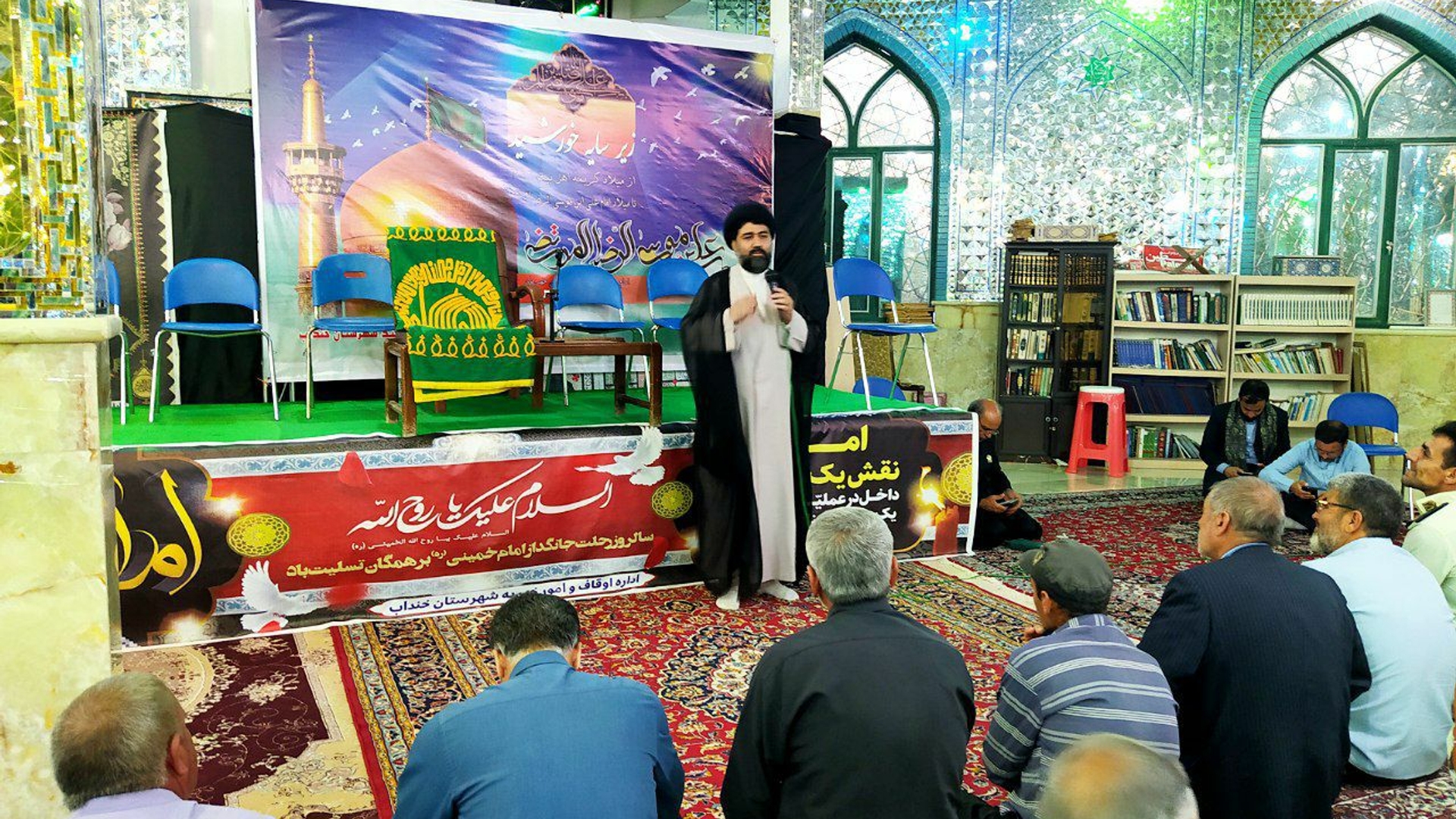 برگزاری مراسم های سالگرد ارتحال امام خمینی (ره) و بزرگداشت قیام 15خرداد در شهرستان خنداب