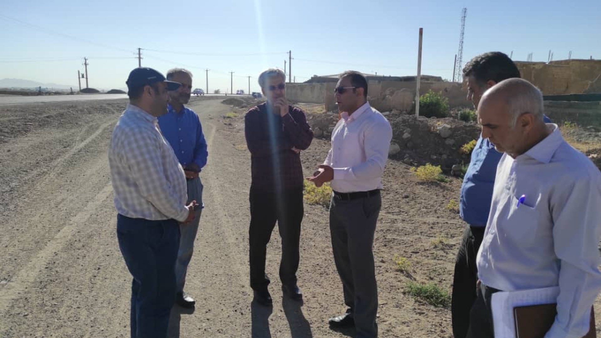 فرماندار از تعدادی از محورهای مواصلاتی شهرستان خمین بازدید کرد