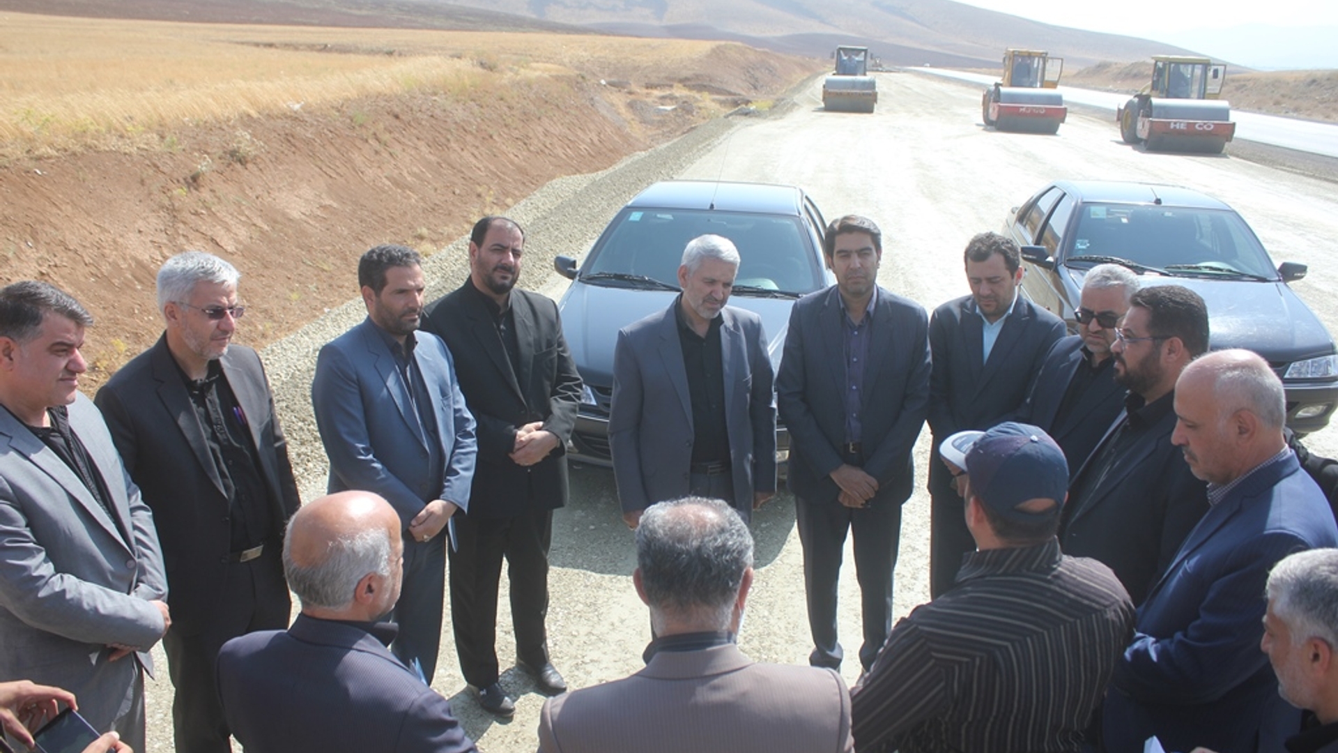 فرماندار و نماینده مردم خمین در مجلس از تعدادی از پروژه های عمرانی شهرستان بازدید کردند