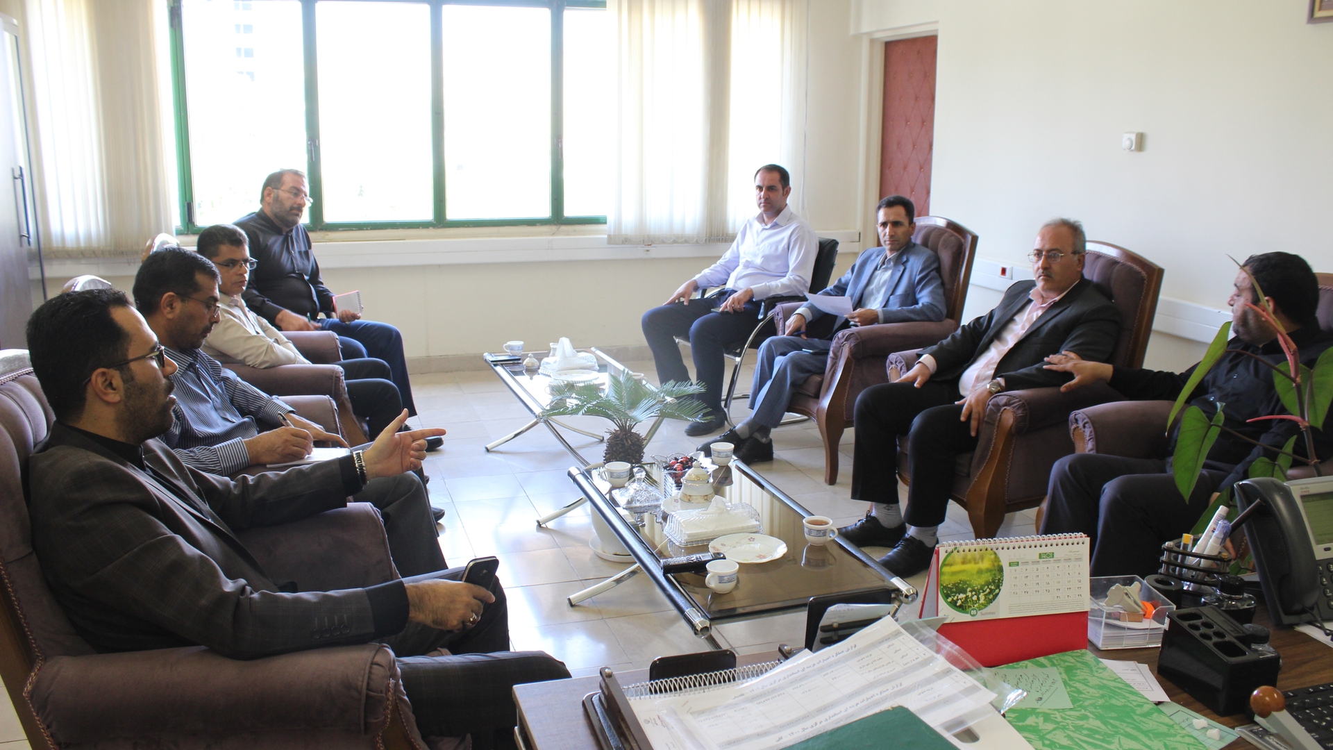 جلسه پشتیبانی موکب های ستاد اربعین حسینی مستقر در شهر مهران