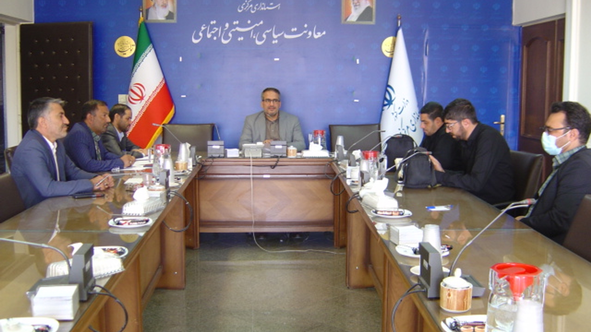 جلسه راهیان نور، در خصوص اجرای پروژه دیوار کشی و محوطه سازی اردوگاه شهید رحیم آنجفی خرمشهر در مورخ 1401-6-3
