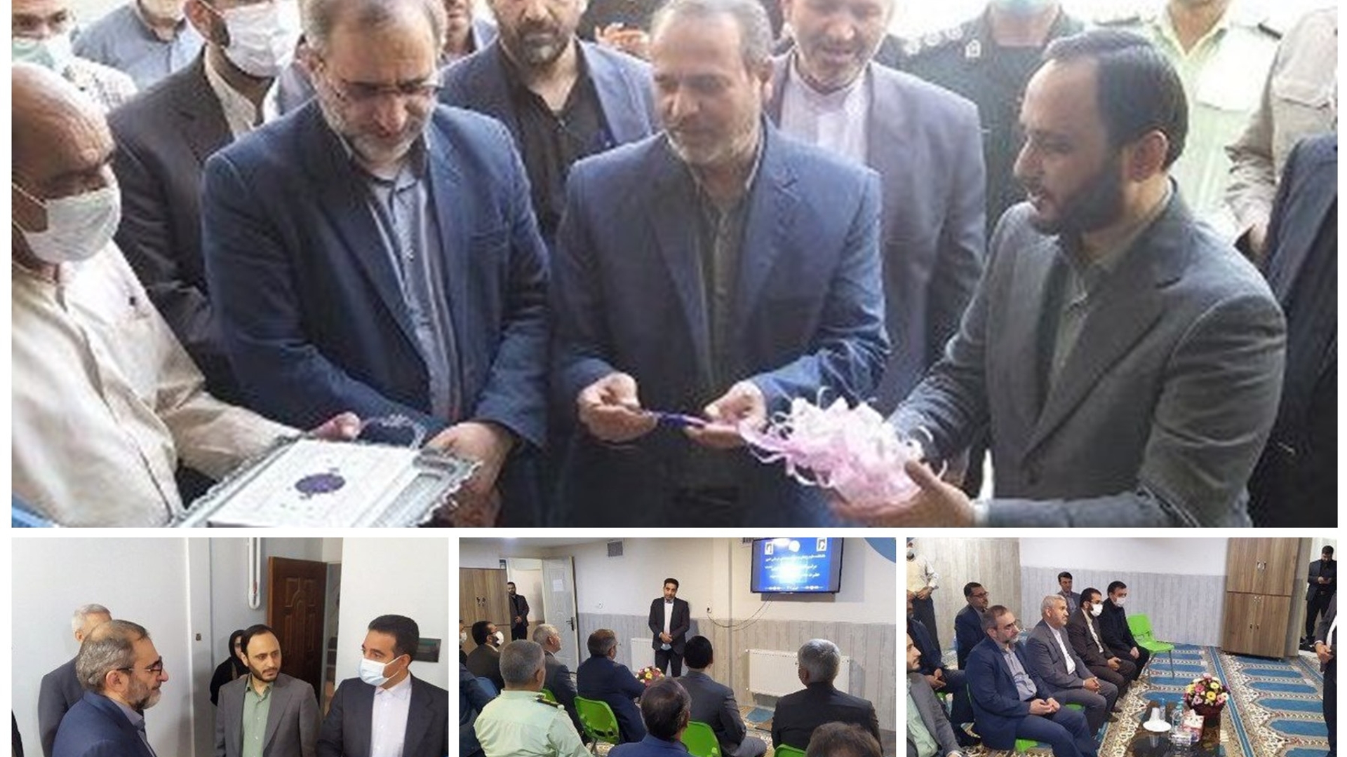 خوابگاه دانشجویی حضرت معصومه (س) دانشکده علوم پزشکی خمین افتتاح شد
