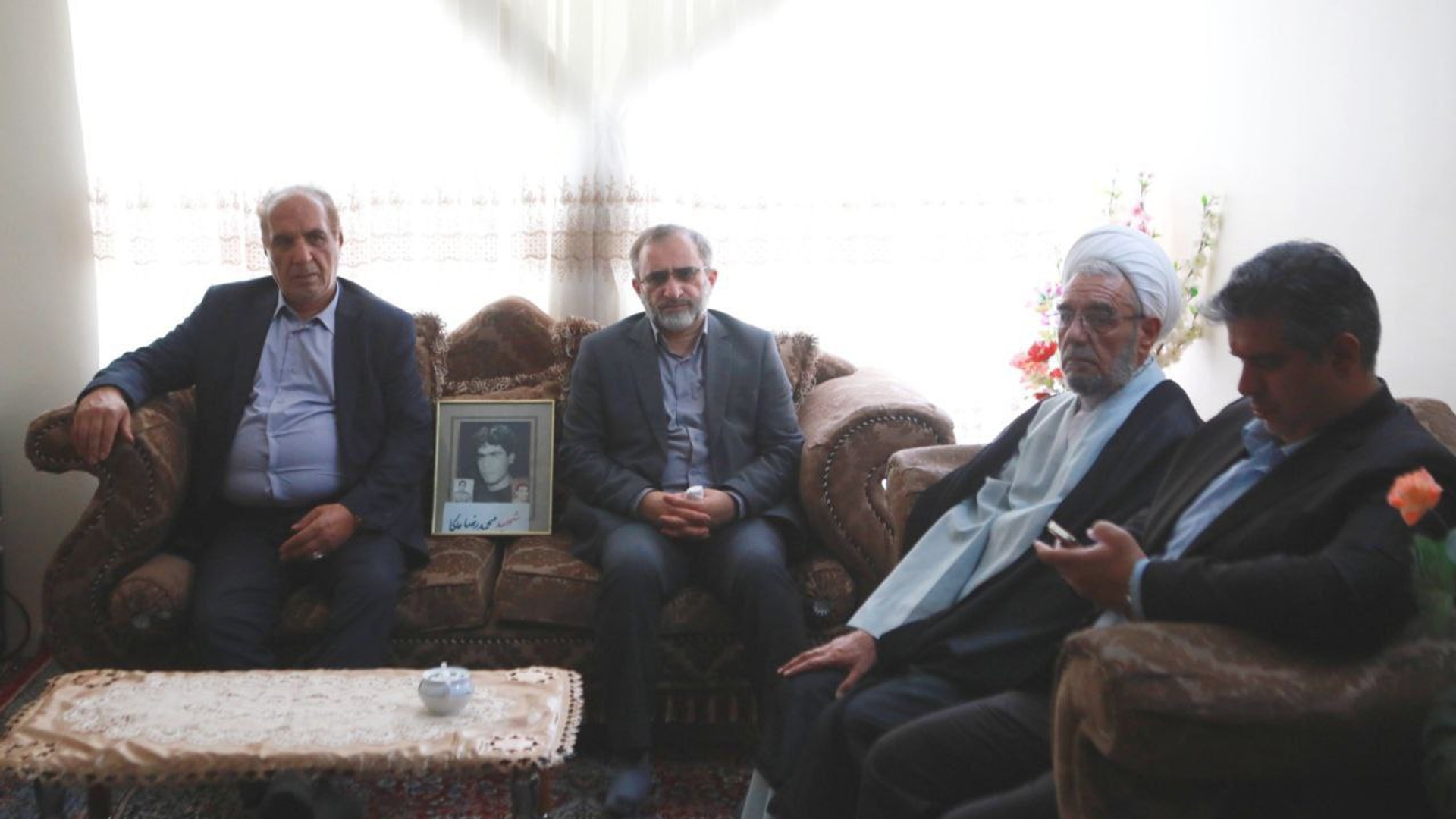 دیدار با خانواده شهید محمدرضا ملکا به مناسبت هفته دولت