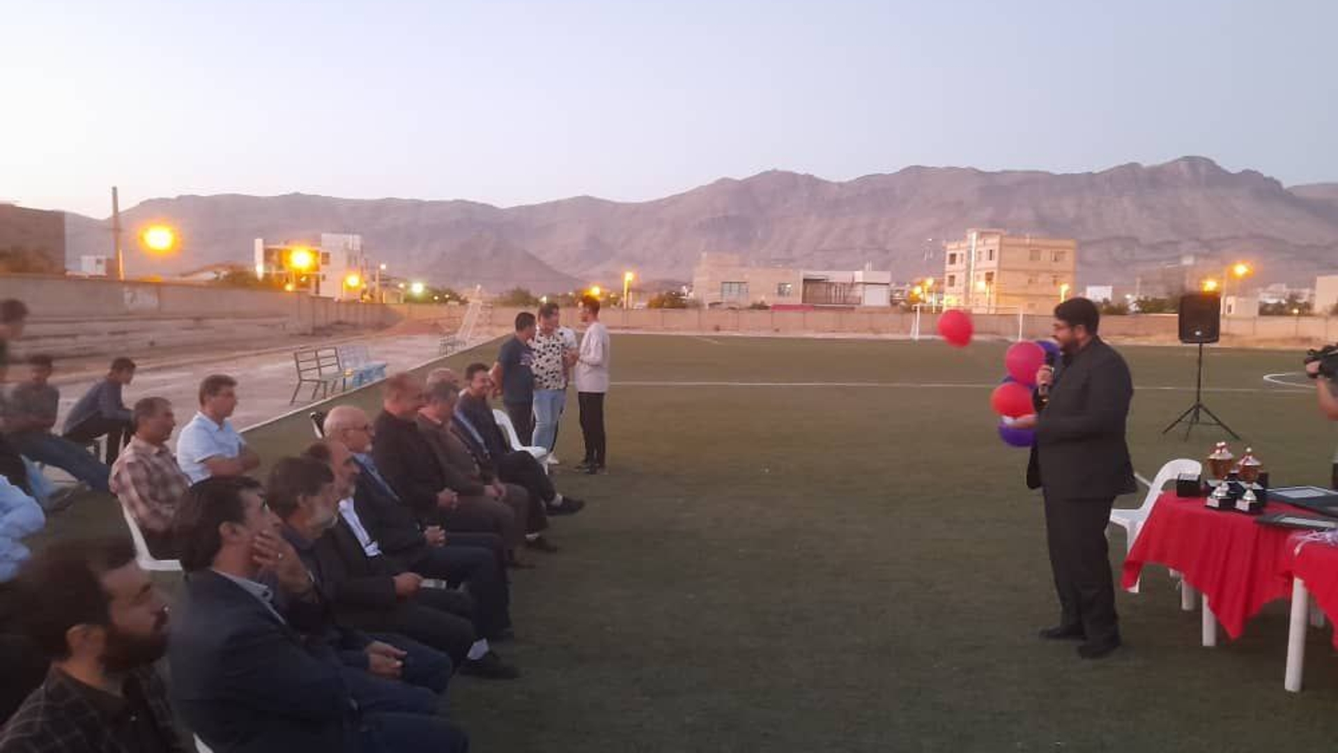 مراسم اختتامیه فوتبال به مناسبت گرامیداشت شهدای شهرستان تفرش