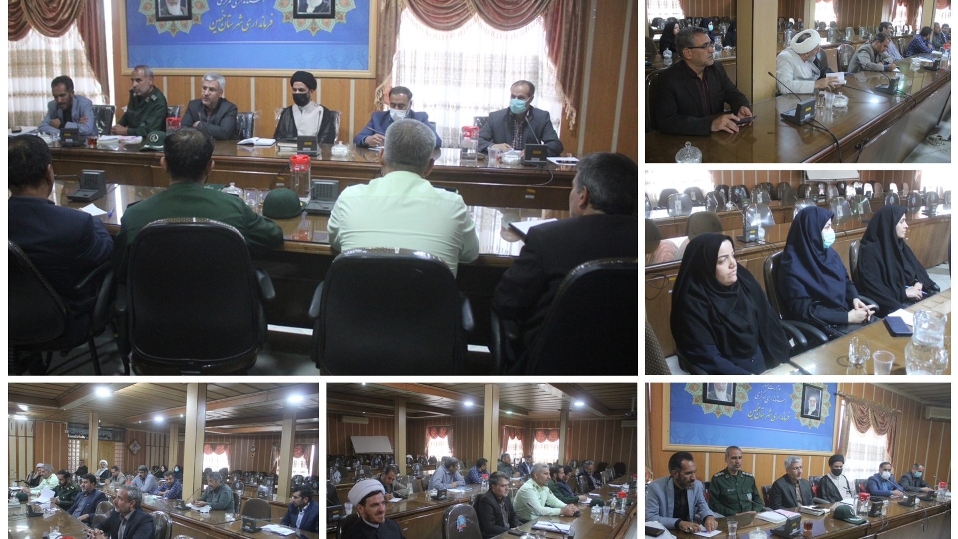 جلسه هماهنگی بزرگداشت هفته دفاع مقدس در شهرستان خمین برگزار شد.