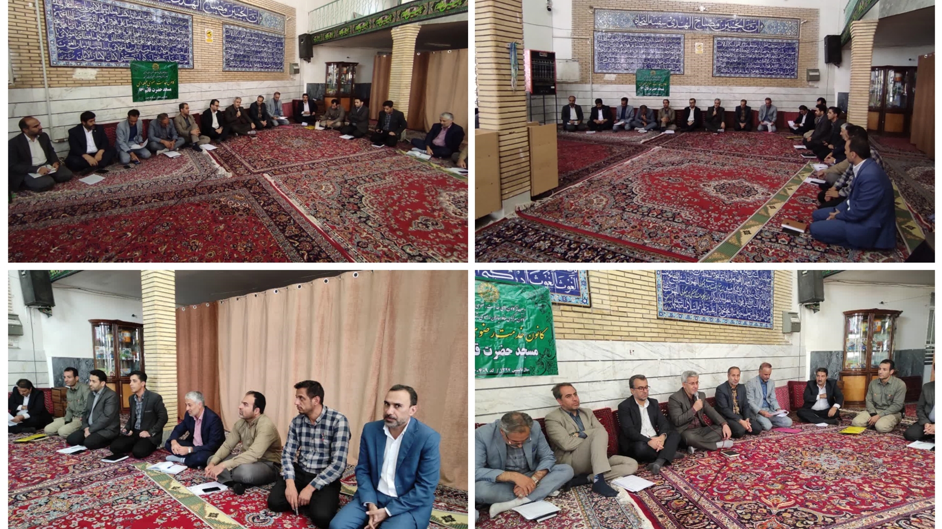 جلسه بررسی مسائل و مشکلات محله احمد آباد خمین برگزار شد
