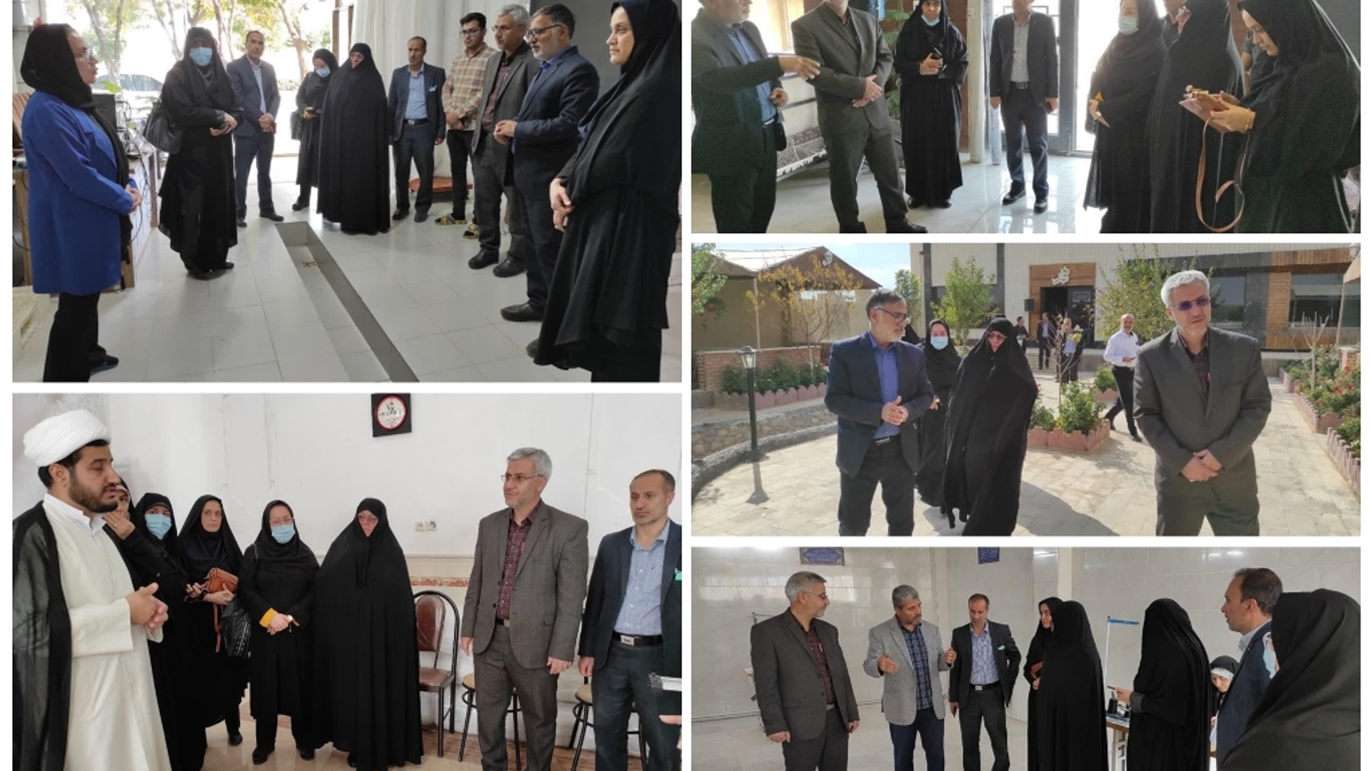 فرماندار و مدیر کل بانوان و خانواده استانداری از تعدادی واحدهای تولیدی شهرستان خمین بازدید کردند
