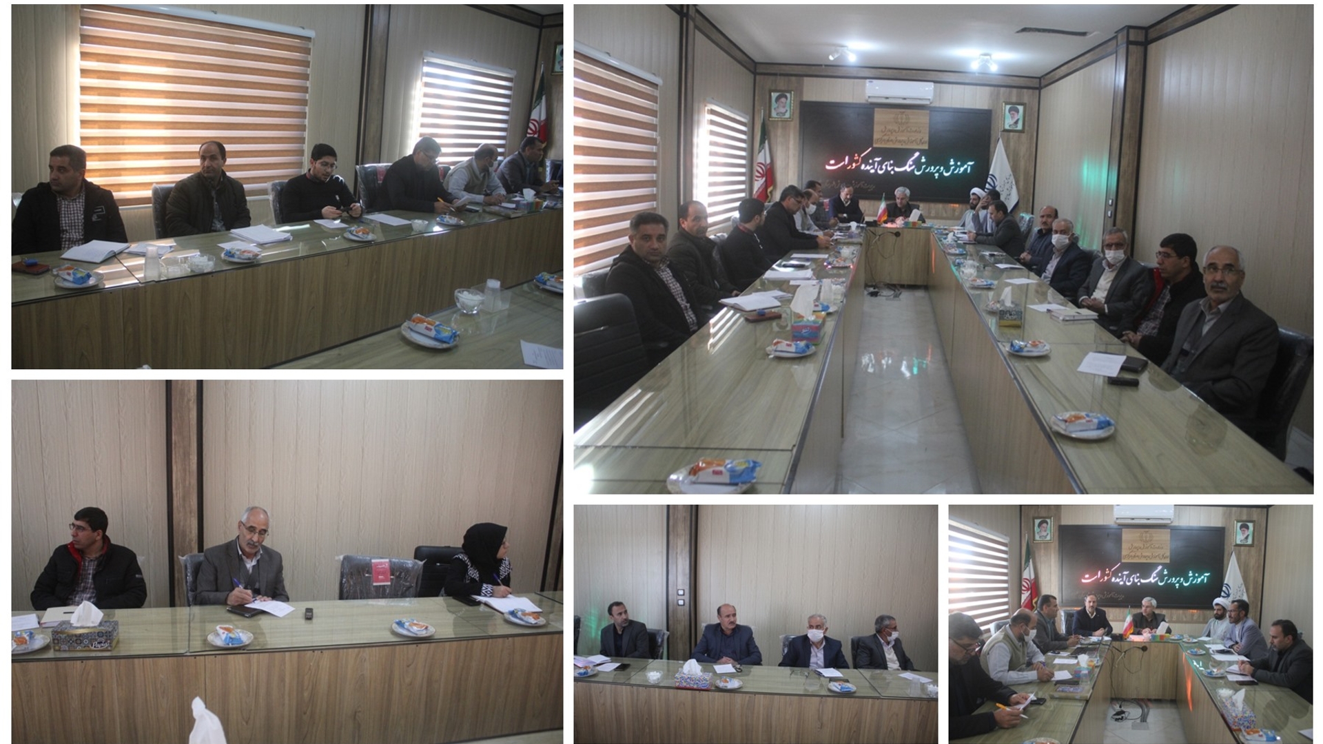 سیصد و پنجمین جلسه شورای آموزش و پرورش شهرستان خمین برگزار شد
