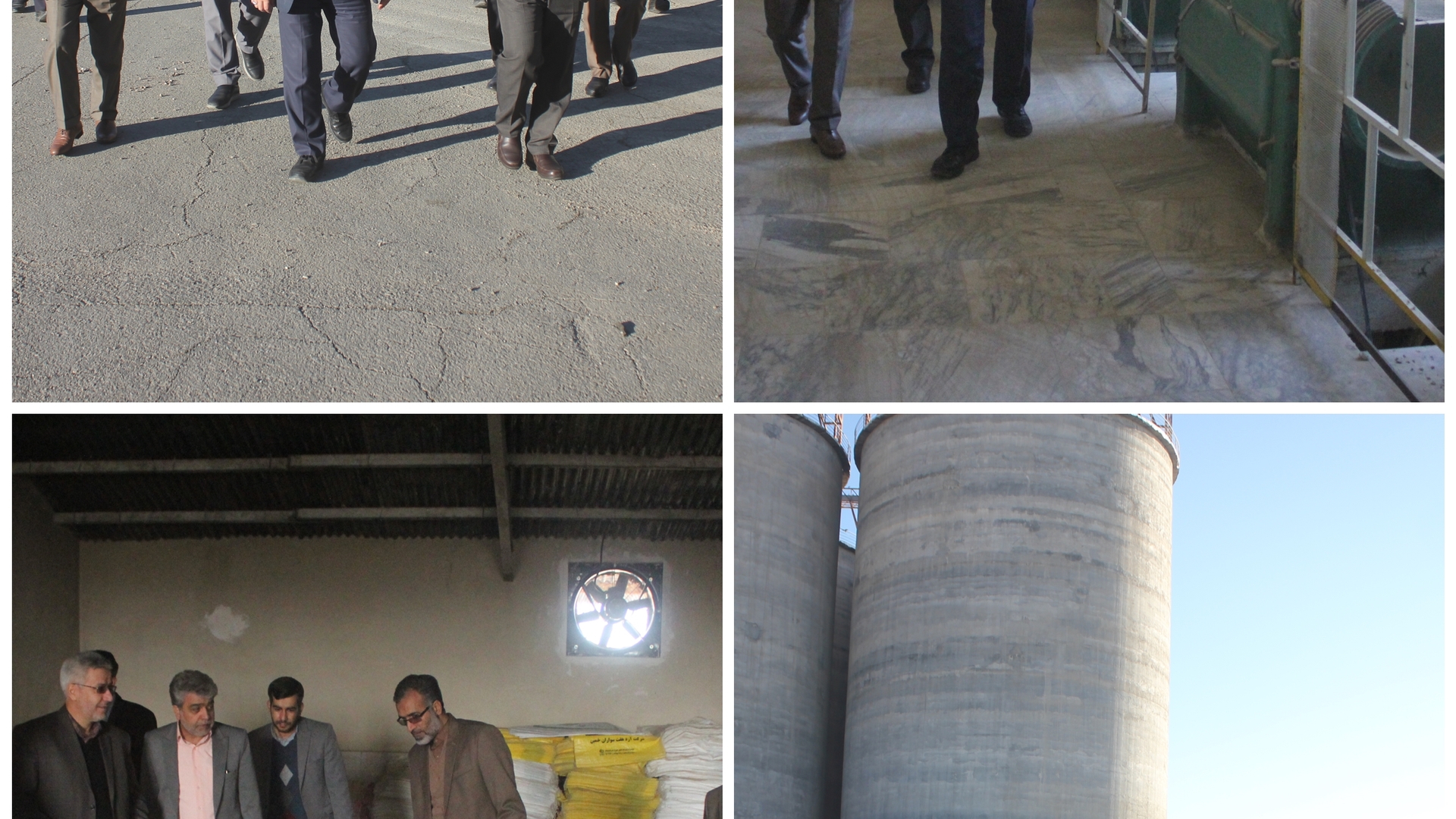 معاون استاندار از کارخانه آرد هفت سواران شهرستان خمین بازدید کرد