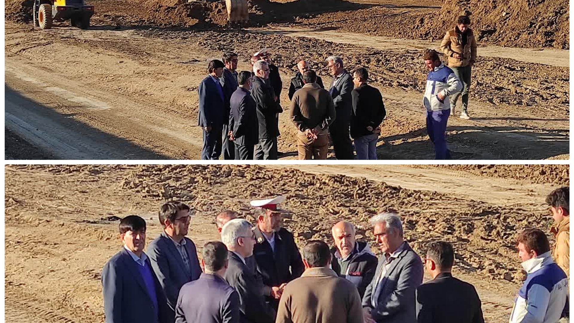 فرماندار از محور خمین الیگودرز بازدید کرد.