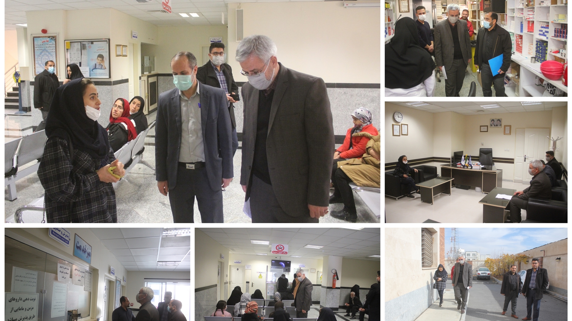 فرماندار از درمانگاه تامین اجتماعی خمین بازدید کرد