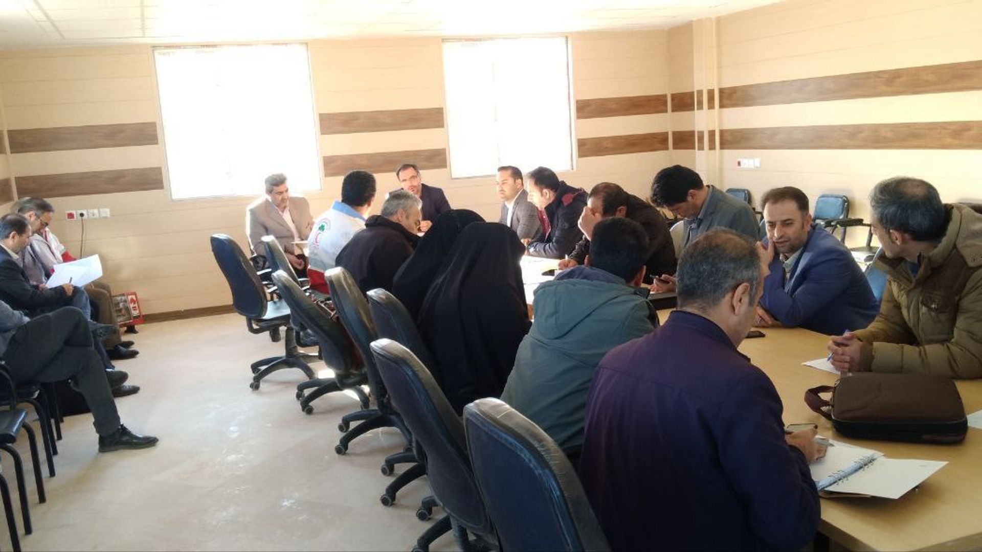 برگزاری بیستمین جلسه رصد و پایش پروژه های عمرانی روستاهای بخش خرقان شهرستان زرندیه