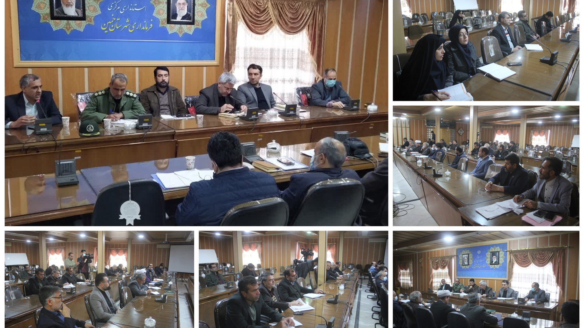 جلسه هماهنگی برگزاری هفته فرهنگی شهرستان خمین برگزار شد.