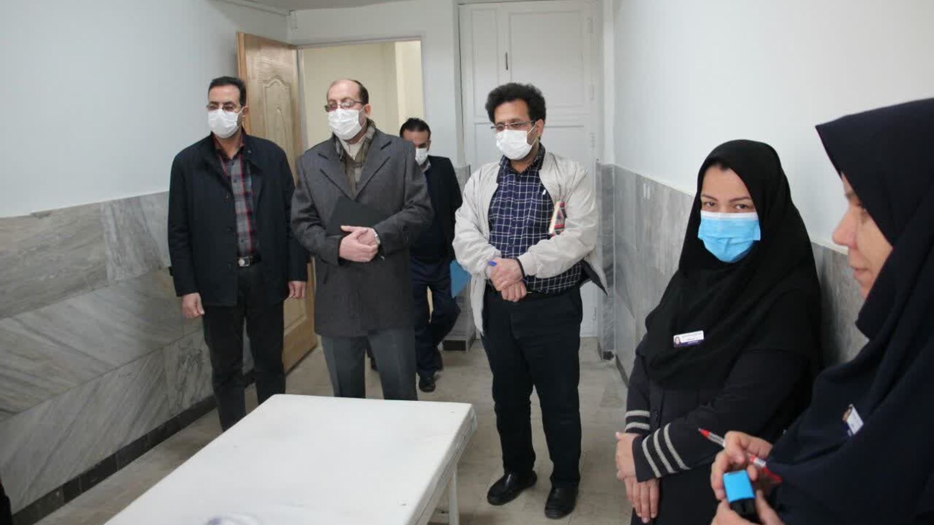 حضور تیم بازرسی دفتر در بیمارستان امیرکبیر شهرستان اراک