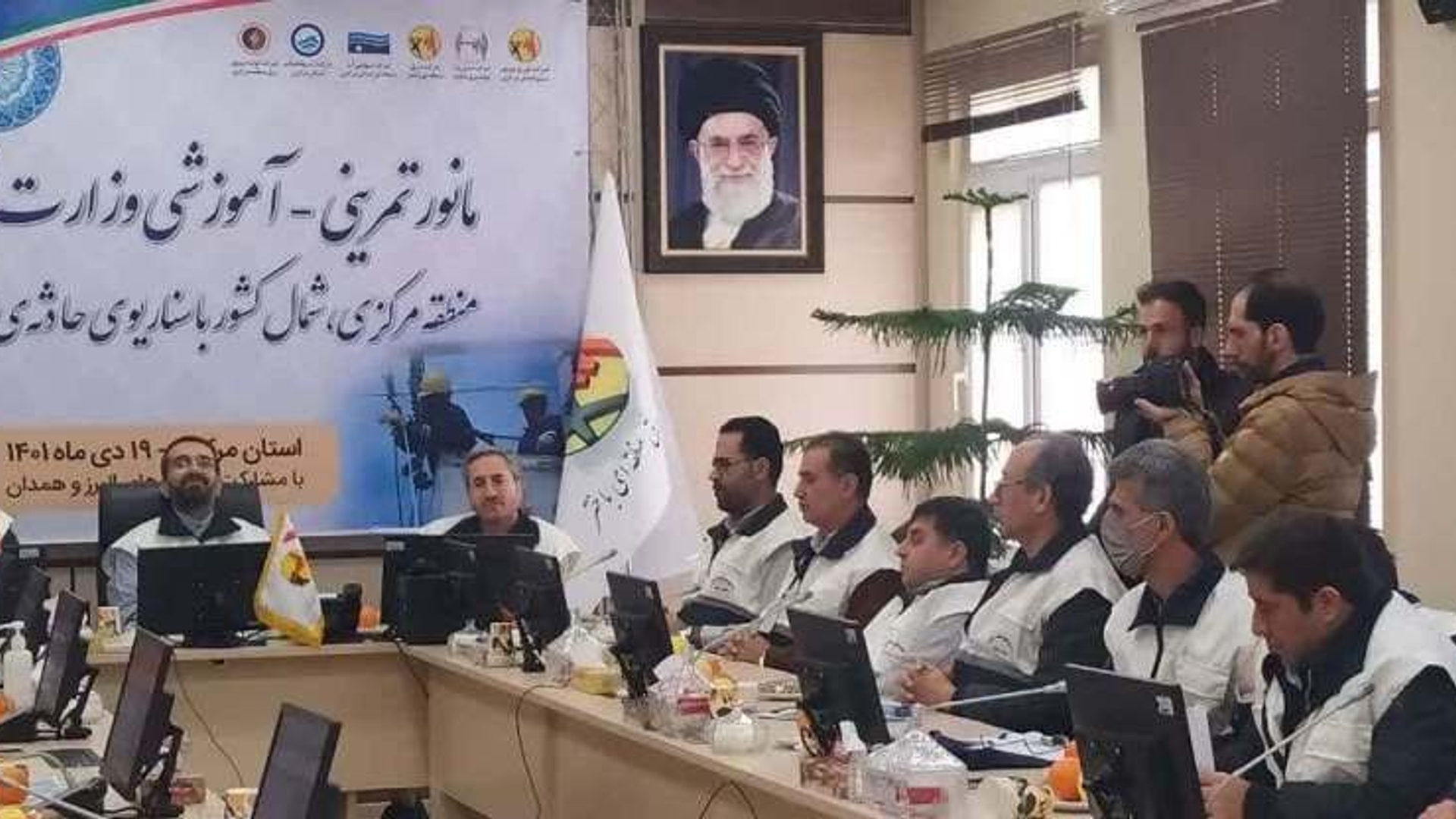 مانور تمرینی آموزشی وزارت نیرو در مناطق چهارگانه استان مرکزی