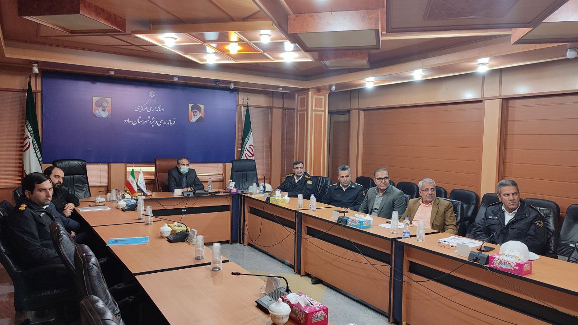 جلسه شورای راهبردی تصادفات استان  مرکزی