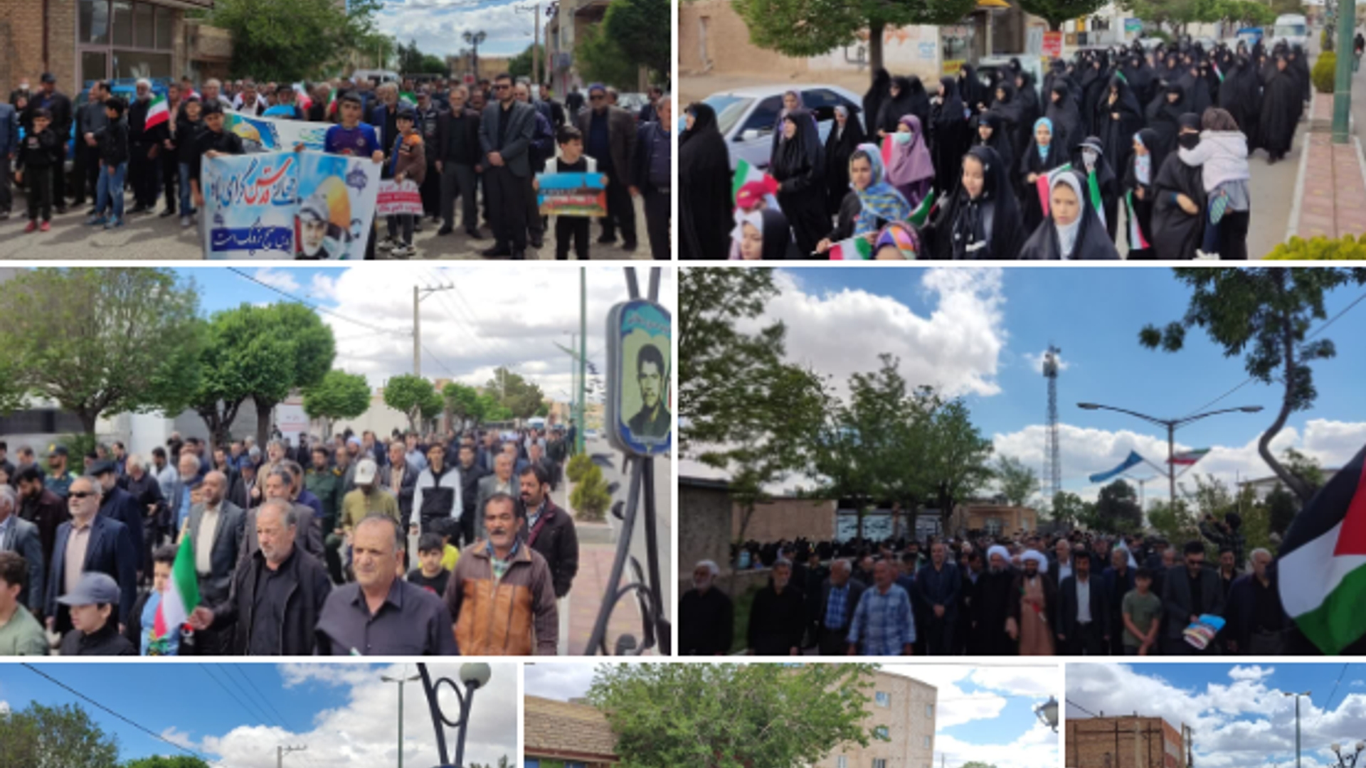 گزارش راهپیمایی روز قدس شهر زاویه