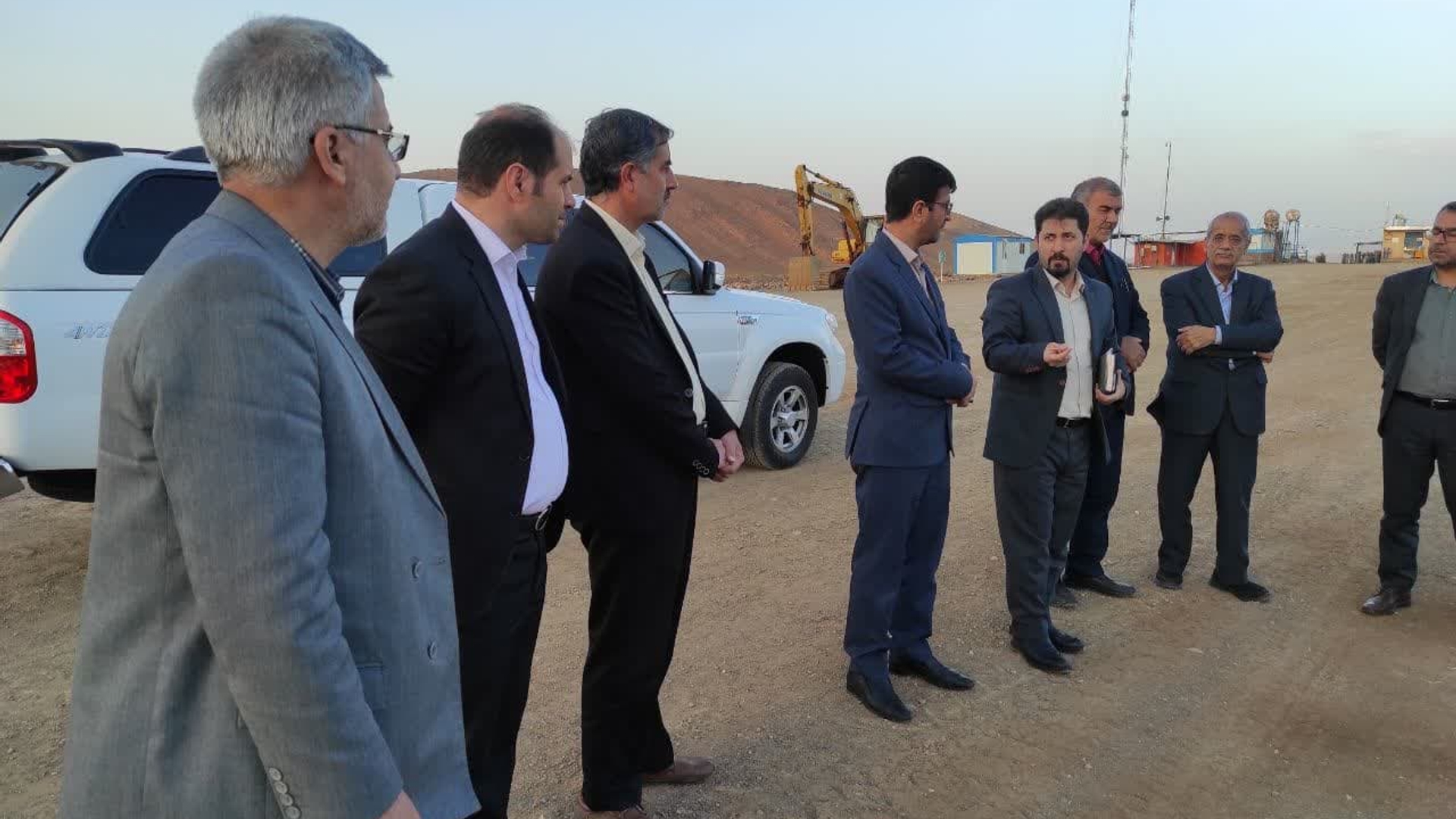 فرماندار از معدن زراختران خمین بازدید کرد