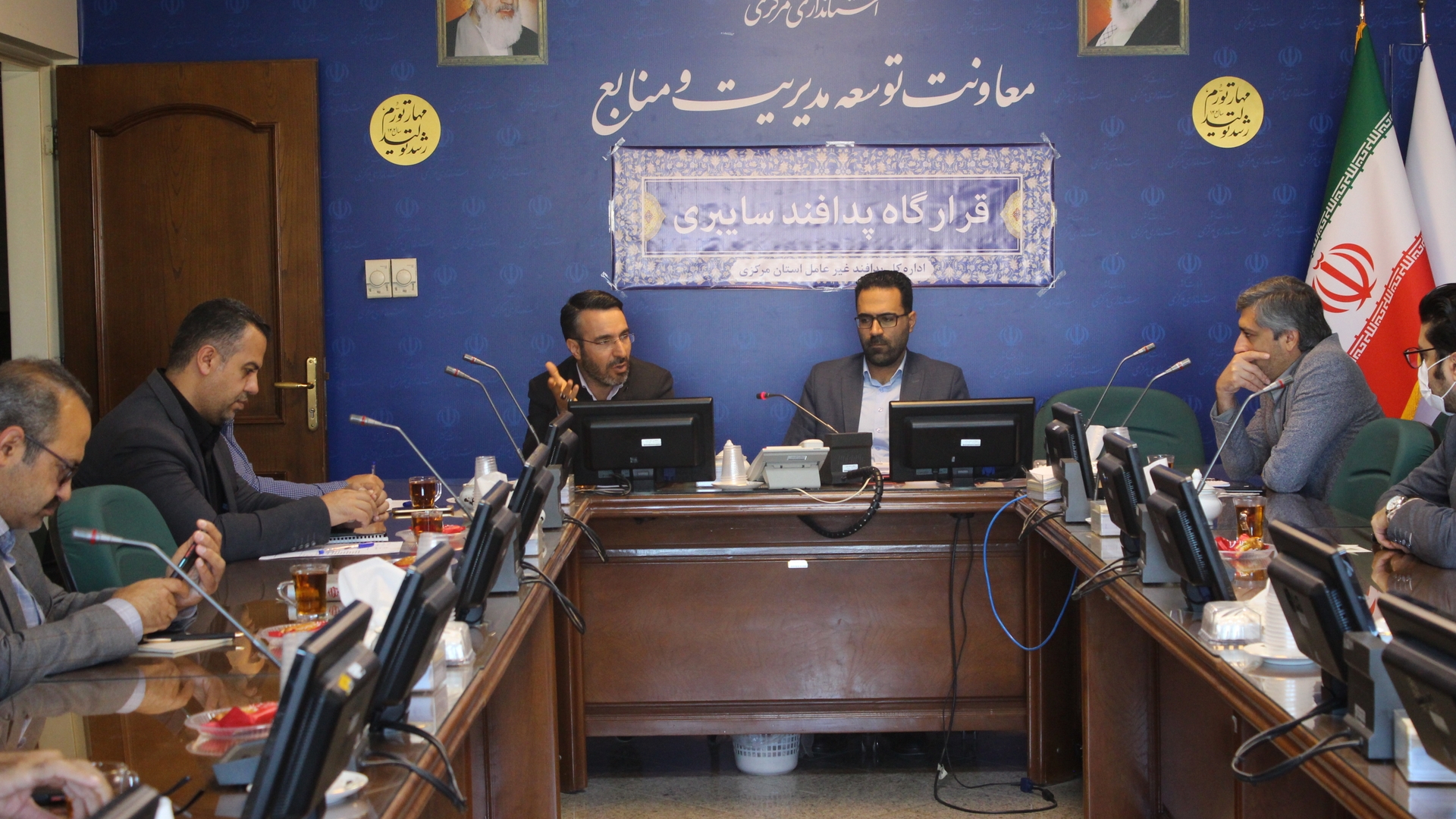 برگزاری جلسه قرارگاه پدافند سایبری استان