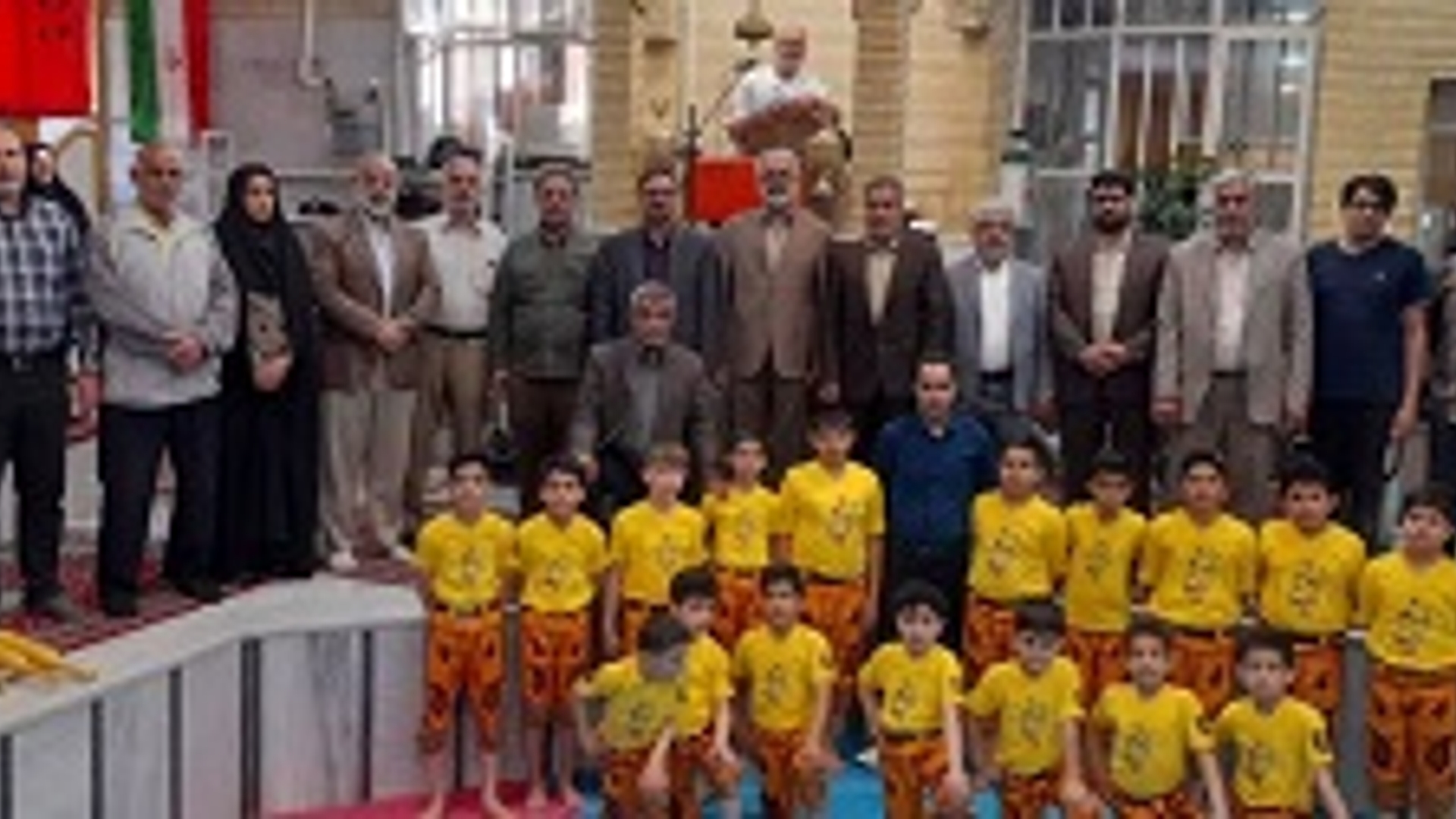 برگزاری مراسم بزرگداشت ورزش پهلوانی و زورخانه ای در شهر شازند
