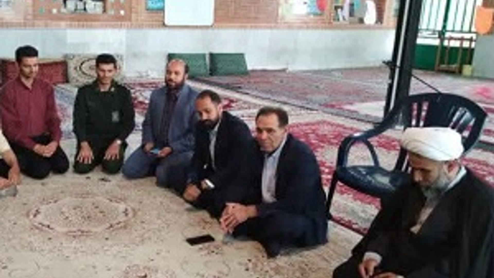 حضور سرپرست فرمانداری شهرستان شازند در شهر شهباز