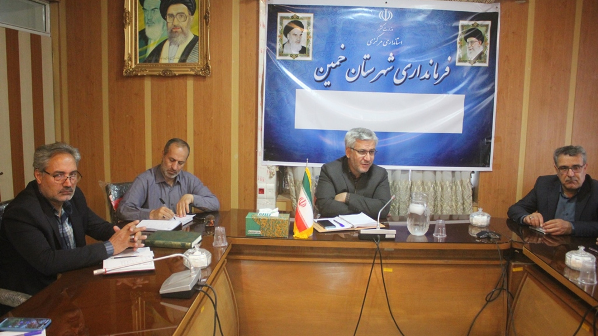 جلسه هماهنگی دوره آموزشی کنشگران عفاف و حجاب در شهرستان خمین برگزار شد