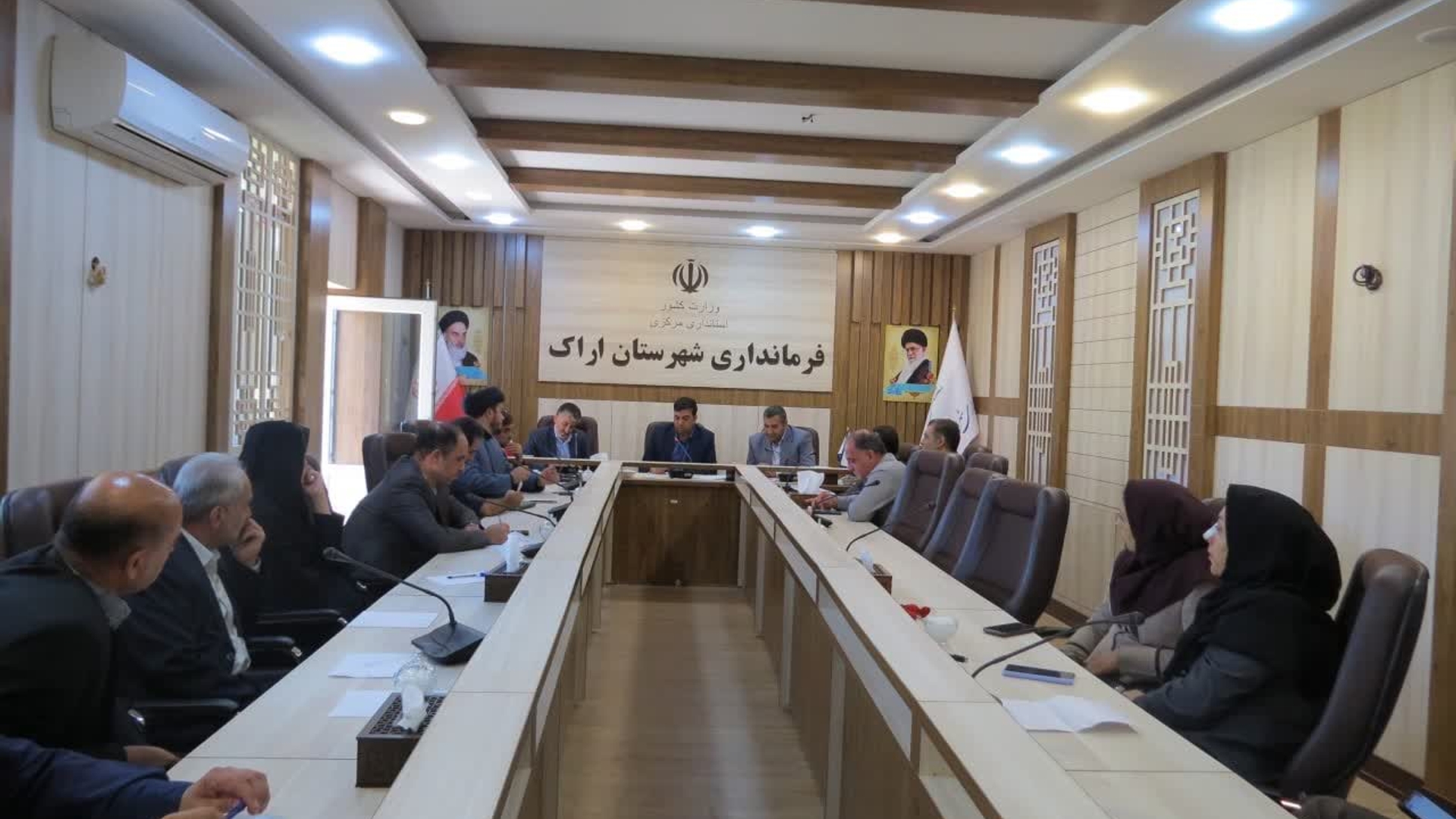 ❇️🔻برگزاری جلسه ستاد  انتخابات شهرستان اراک در سال ۱۴۰۲برگزارشد .