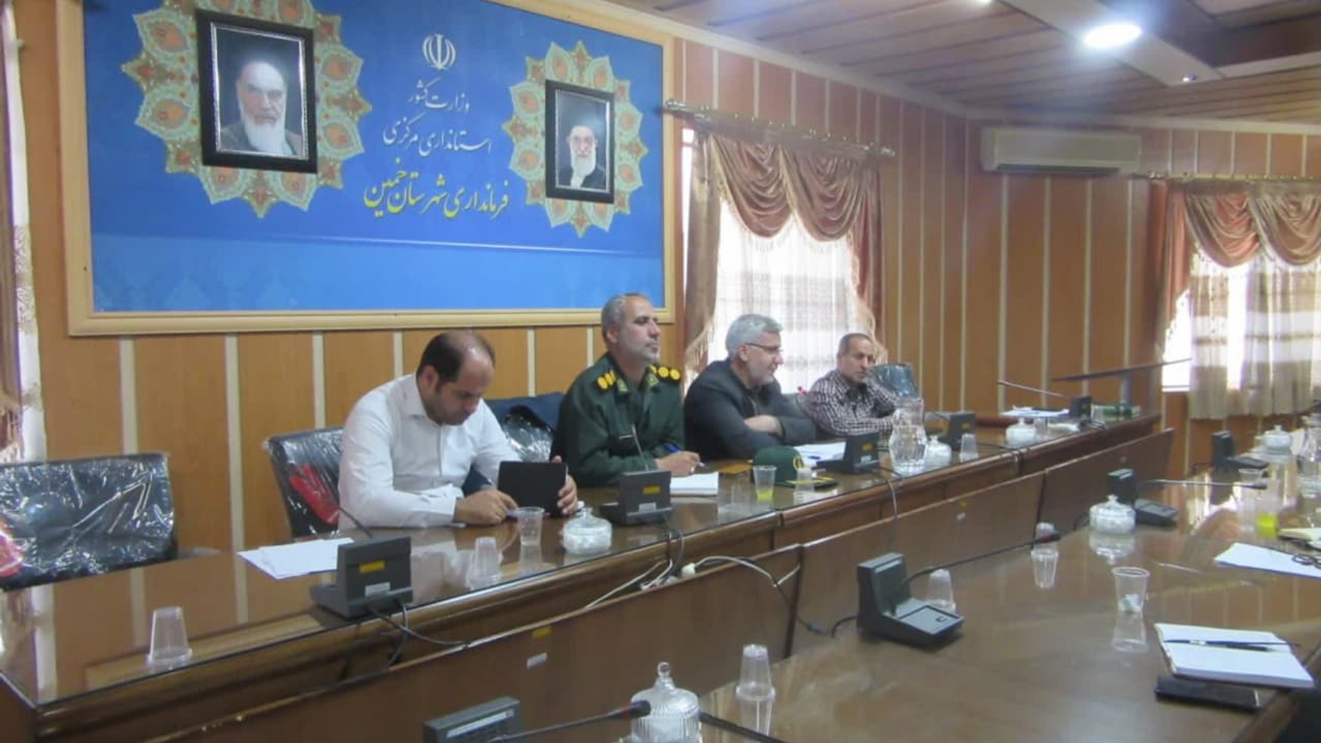 جلسه کمیته پشتیبانی ستاد اربعین شهرستان خمین برگزار شد