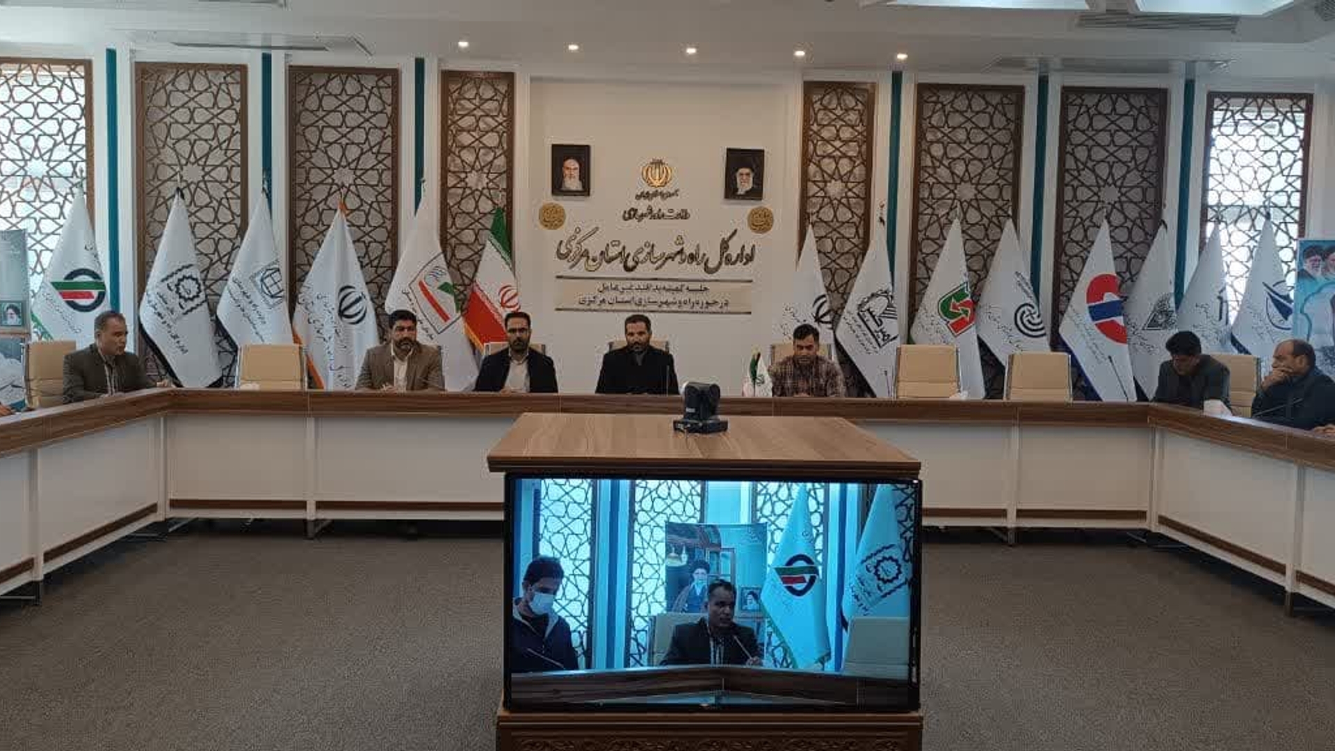 جلسه کمیته پدافند کالبدی راه و شهرسازی استان