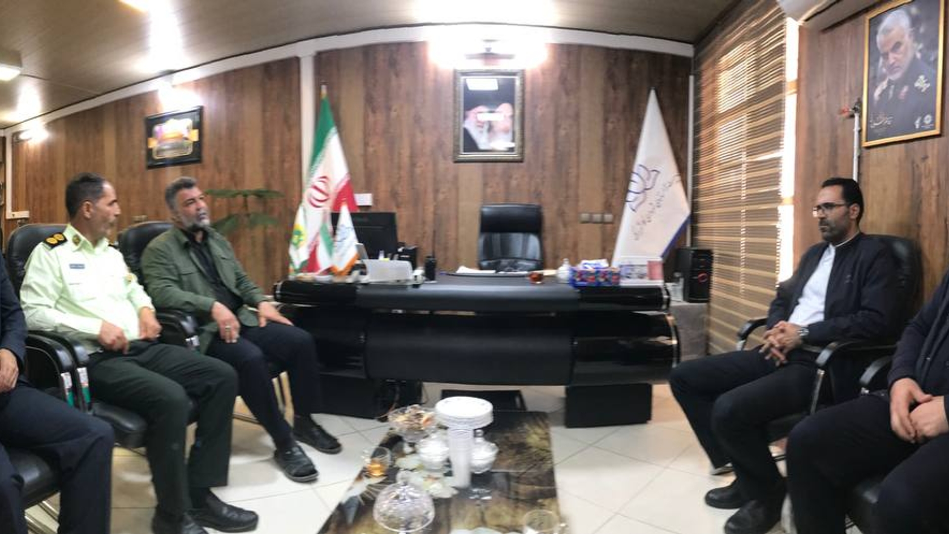 نشست با رئیس سازمان آرامستان اراک
