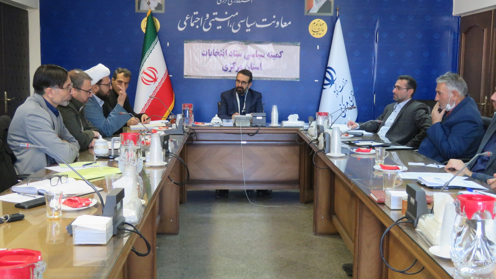 برگزاری سومین جلسه کمیته سیاسی ستاد انتخابات استان