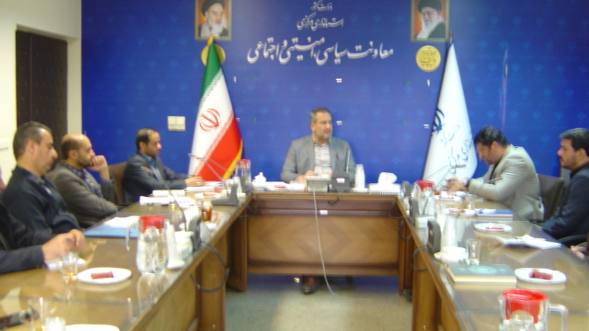 جلسه کمیسیون برآورد اطلاعات استان ساعت 8 صبح روز پنجشنبه مورخ 16-9-1402 به ریاست آقای رحیمی تبار مدیر کل امنیتی و انتظامی برگزار گردید.