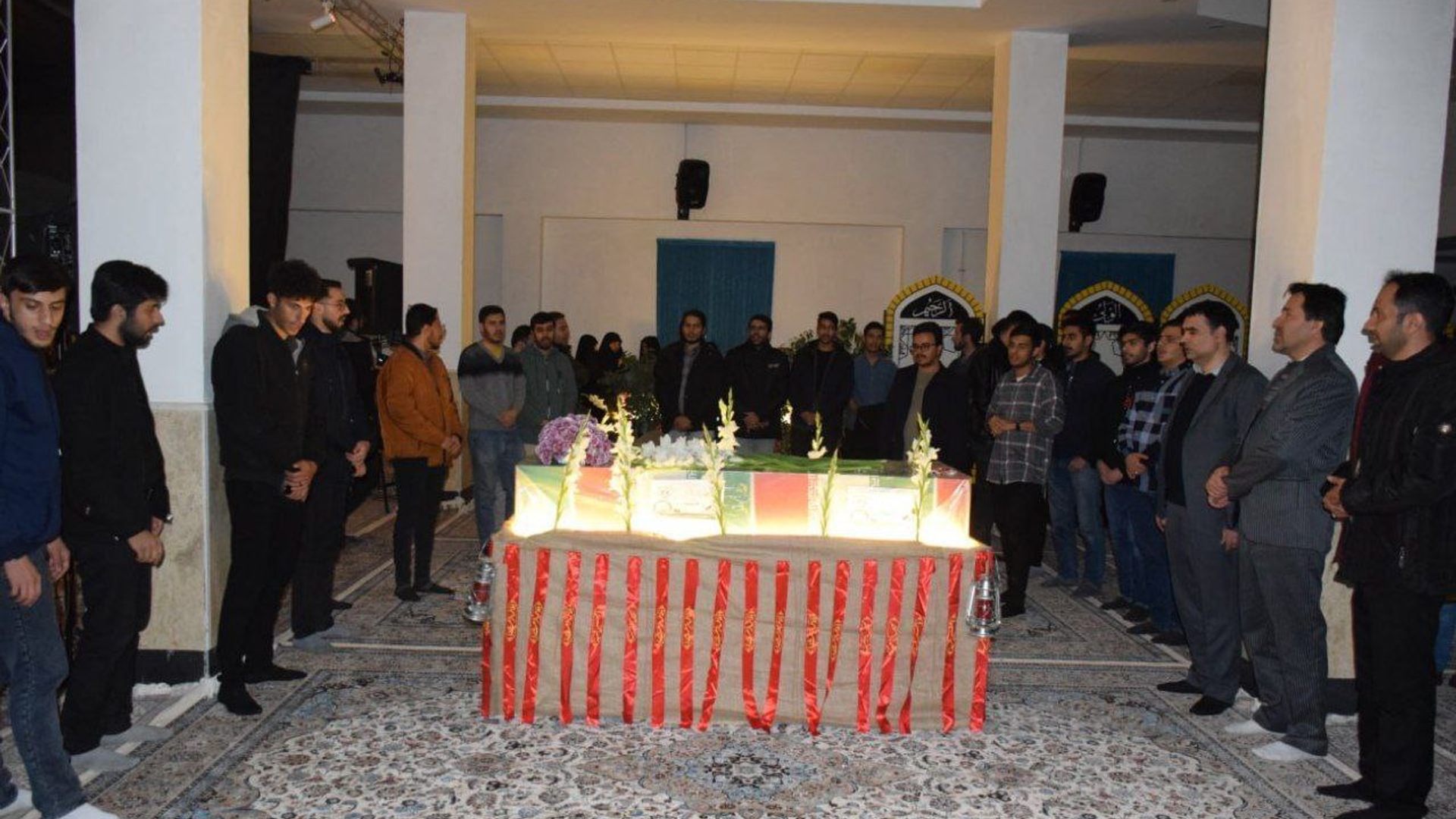 مراسم شبی با شهدا در مرکز آموزش عالی شهرستان محلات
