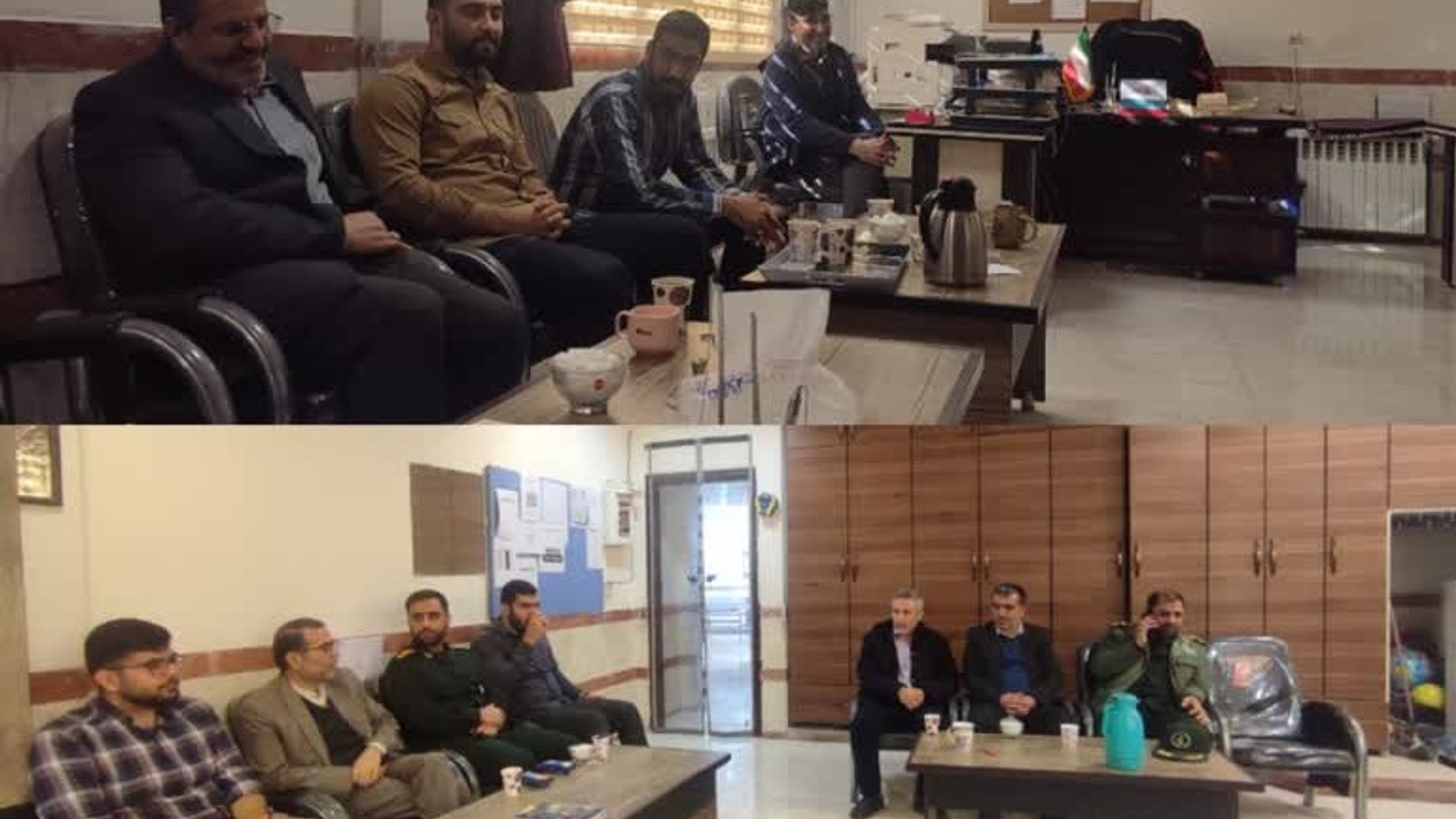 بازدید فرماندار از روند فعالیت آموزشگاه ۱۵ خرداد شهر مأمونیه
