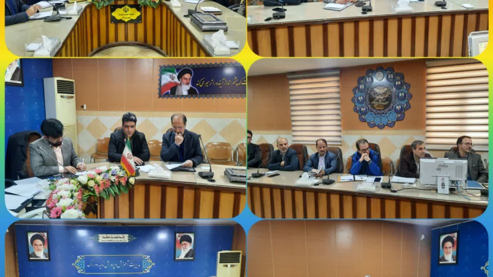 برگزاری جلسه سیصد و چهاردهمین جلسه شورای آموزش و پرورش شهرستان اراک