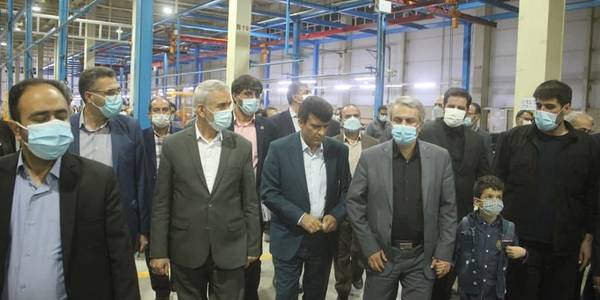 وزیر صمت از تعدادی از واحدهای صنعتی شهرستان خمین بازدید کرد