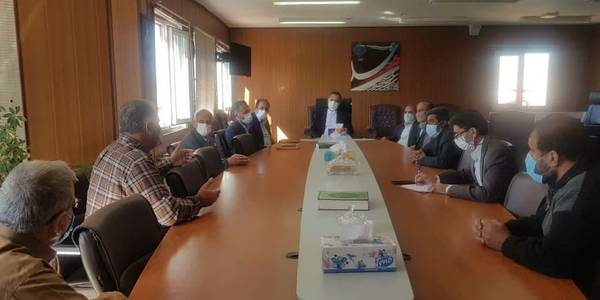 جلسه هماهنگی به منظور جانمایی چاه رزرو آب شهر تفرش در دفتر حاج علی بیگی فرماندار تفرش برگزار شد.