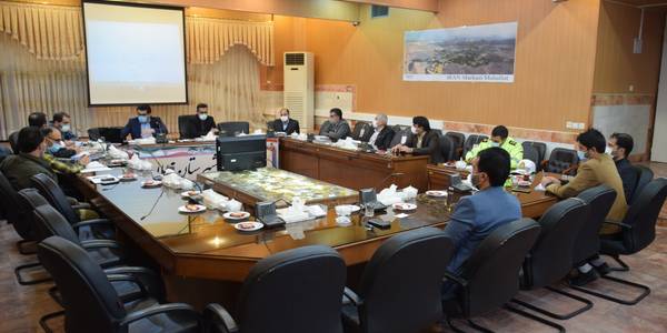 جلسه شورای ترافیک شهرستان محلات به ریاست ناظری فرماندار برگزار گردید.