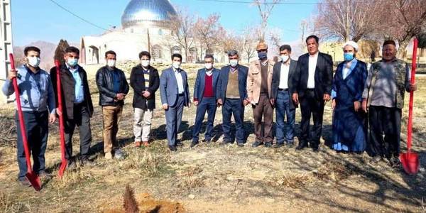 پویش ملی مردمی بذرکاری و نهال کاری در شهرستان خنداب